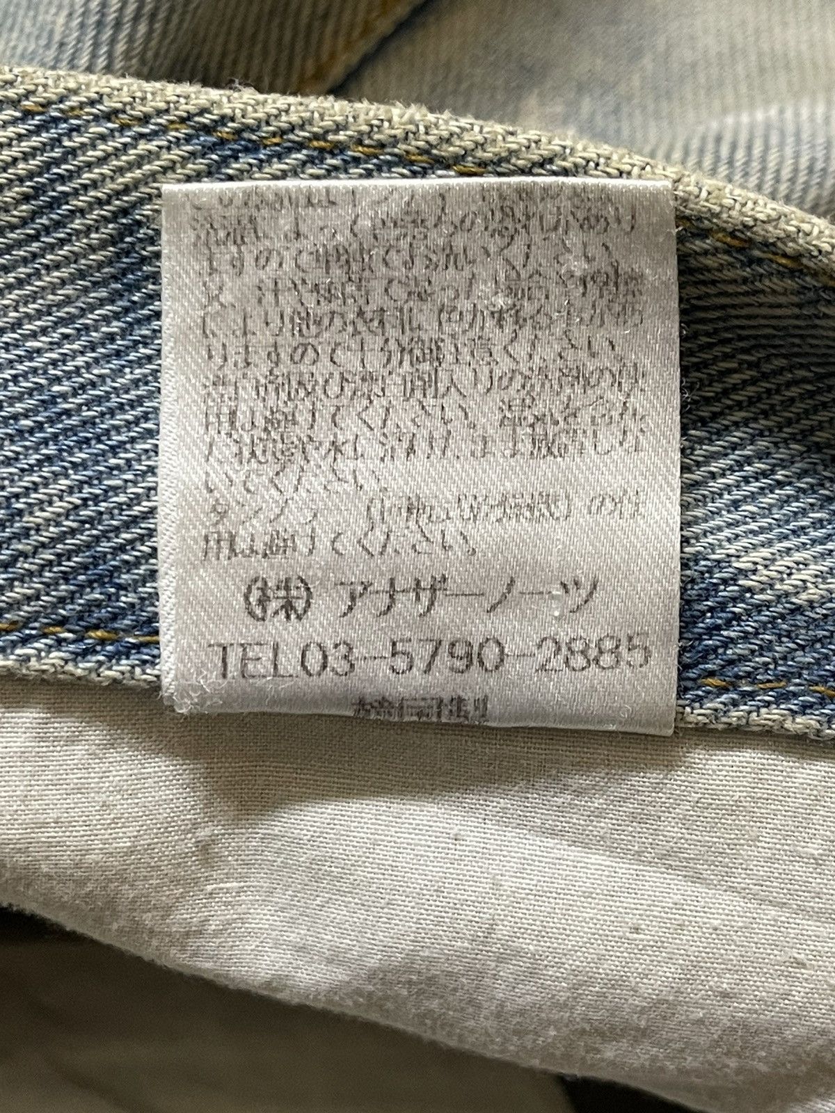If Six Was Nine Vintage Japanese Brand Faded Distress Paint Splatter Jeans Size US 31 - 10 Thumbnail