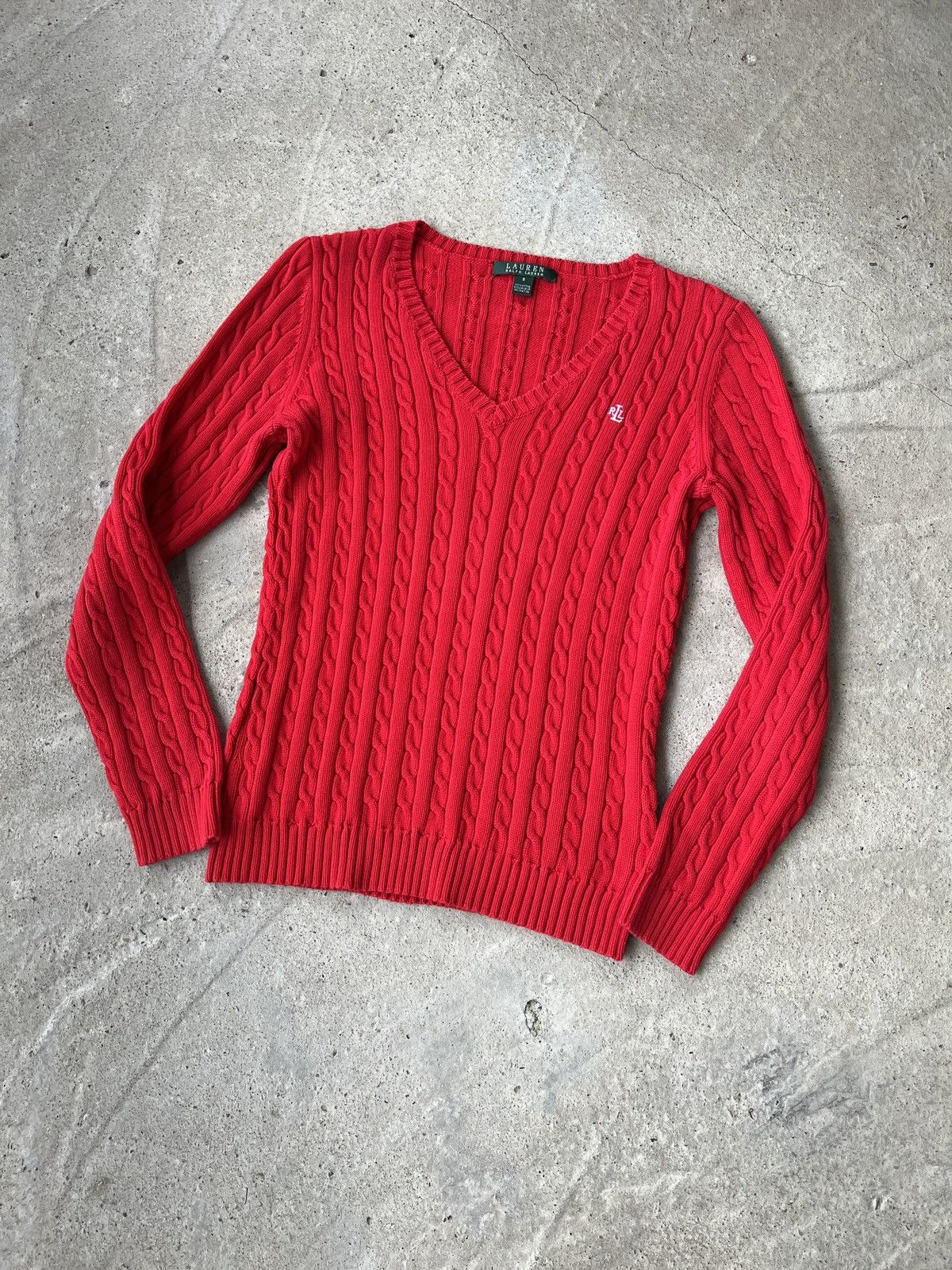 Lauren Ralph Lauren Lauren Ralph Lauren Cotton Sweater Size S / US 4 / IT 40 - 1 Thumbnail