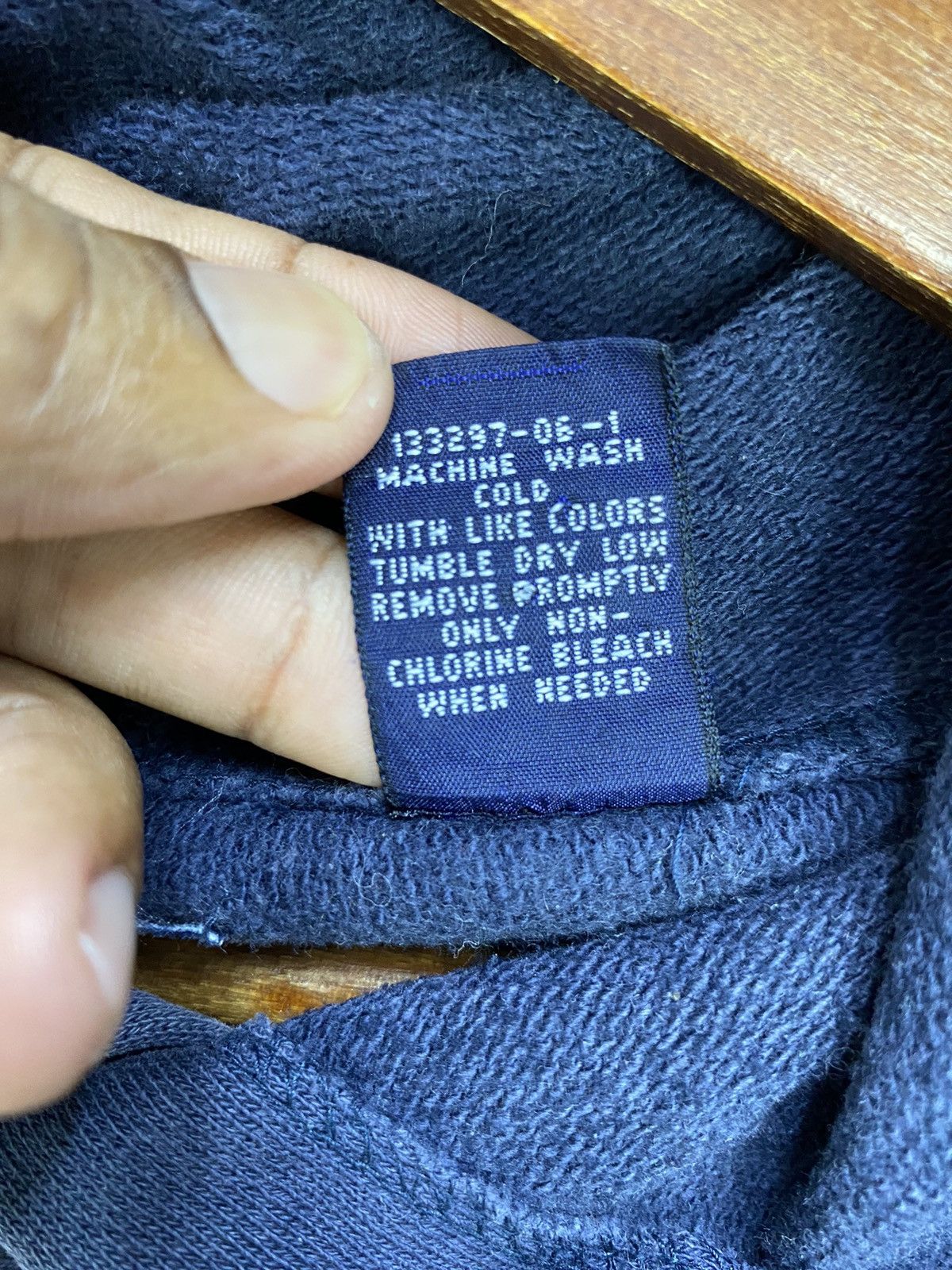 Gap Vintage Gap Athletic Hoodie Spellout Blue Size XS fits L Size US XS / EU 42 / 0 - 10 Thumbnail