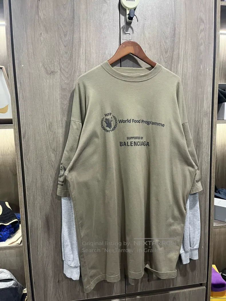Balenciaga Balenciaga Grain print long sleeve Size US M / EU 48-50 / 2 - 5 Thumbnail
