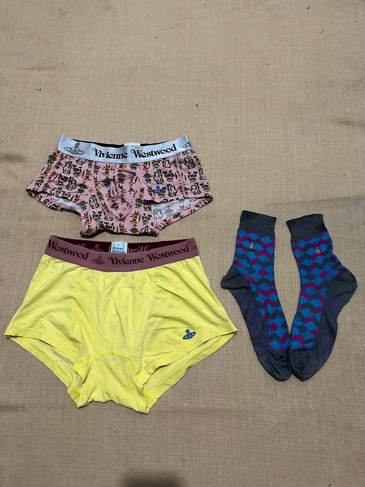 image of Bundles 3 Item Vivienne Westwood, 2 Underwear 1 Socks in Mix, Men's (Size 29)