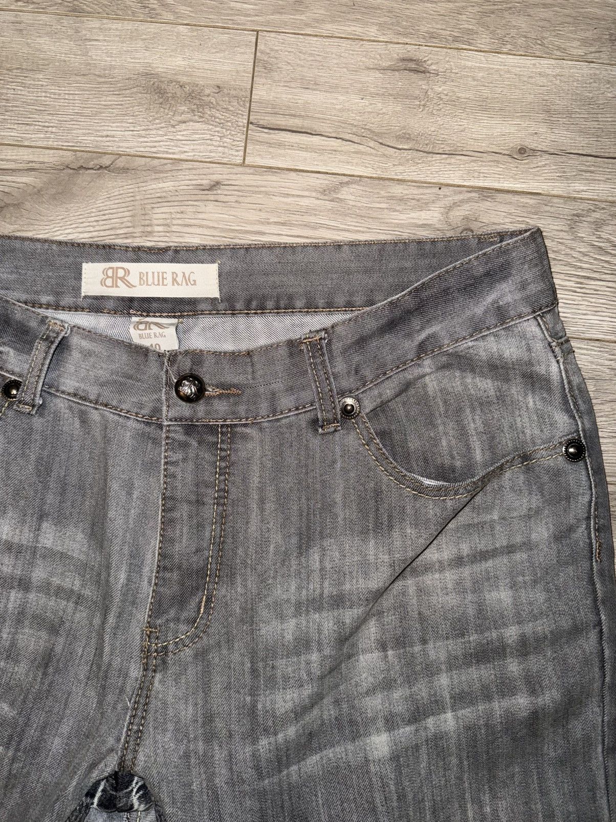 Other custom grey baggy jeans Size US 40 / EU 56 - 3 Thumbnail
