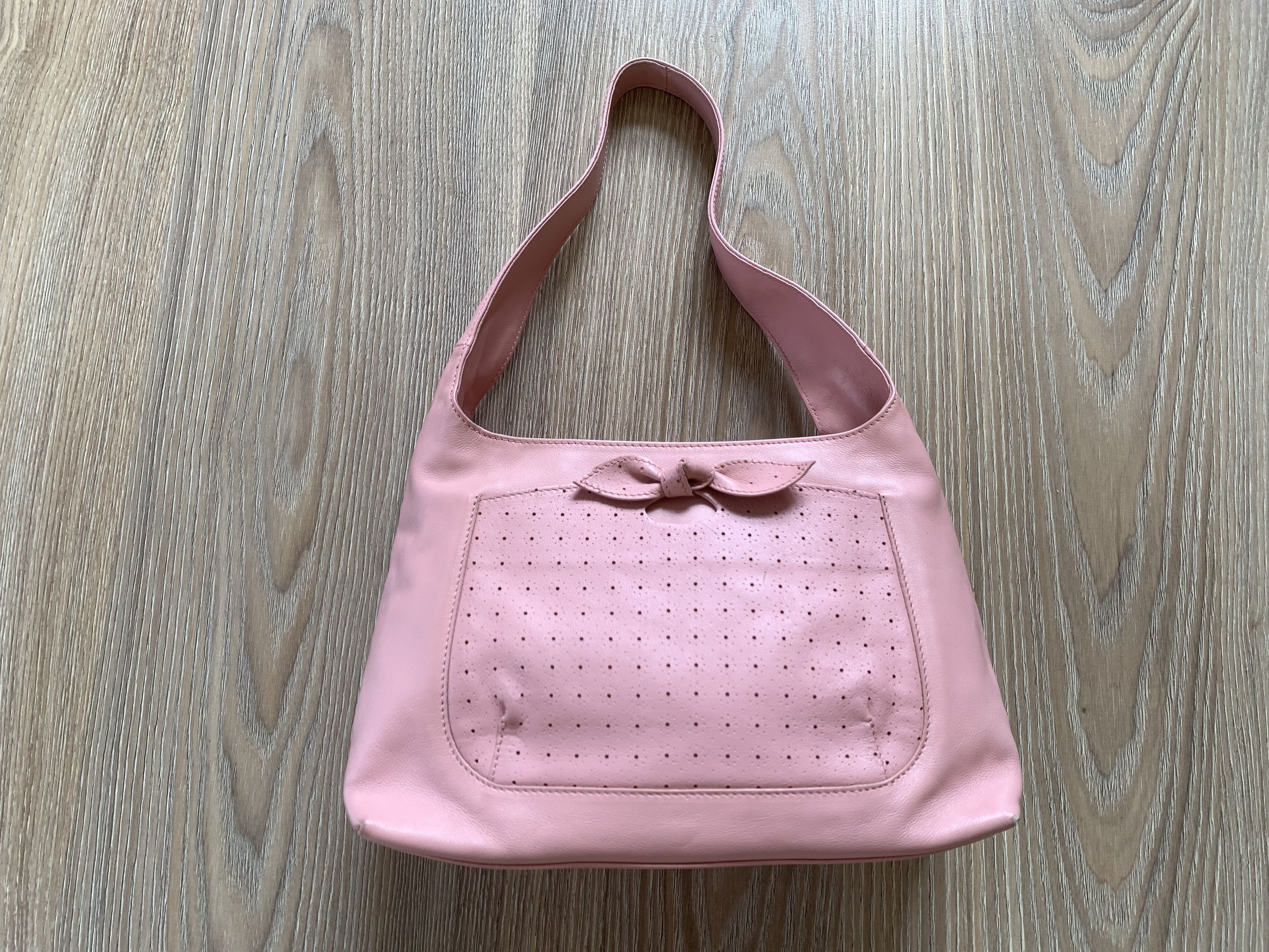 Designer Furla Rare Luxury Pink Leather Mini Bag Size ONE SIZE - 2 Thumbnail