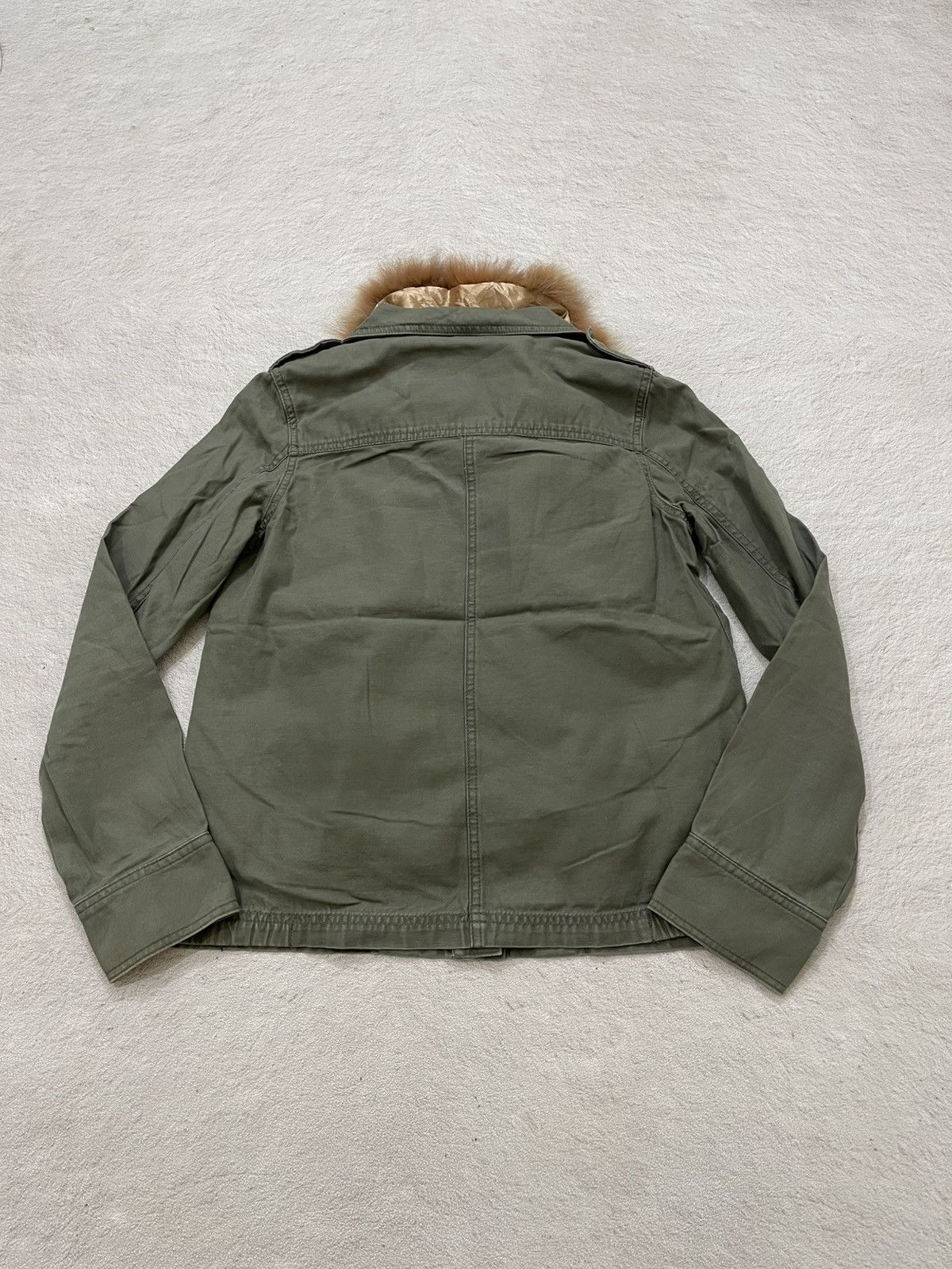 Japanese Brand LGB Olive Fur Collar Parka Vintage Military winter layering Size US M / EU 48-50 / 2 - 8 Thumbnail