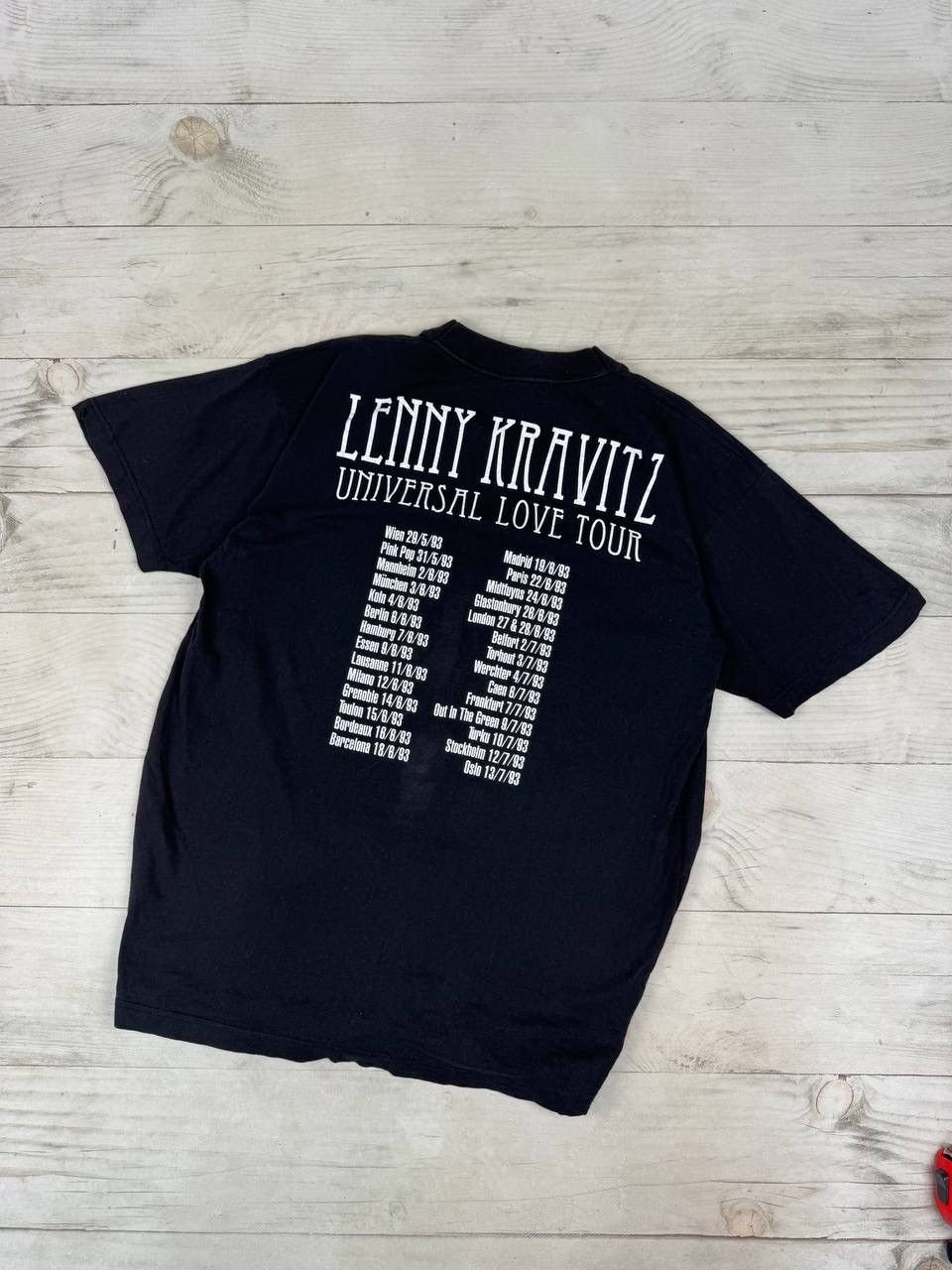 Band Tees Vintage 1993 Lenny Kravitz Universal Love Tour T Shirt Size US L / EU 52-54 / 3 - 8 Thumbnail