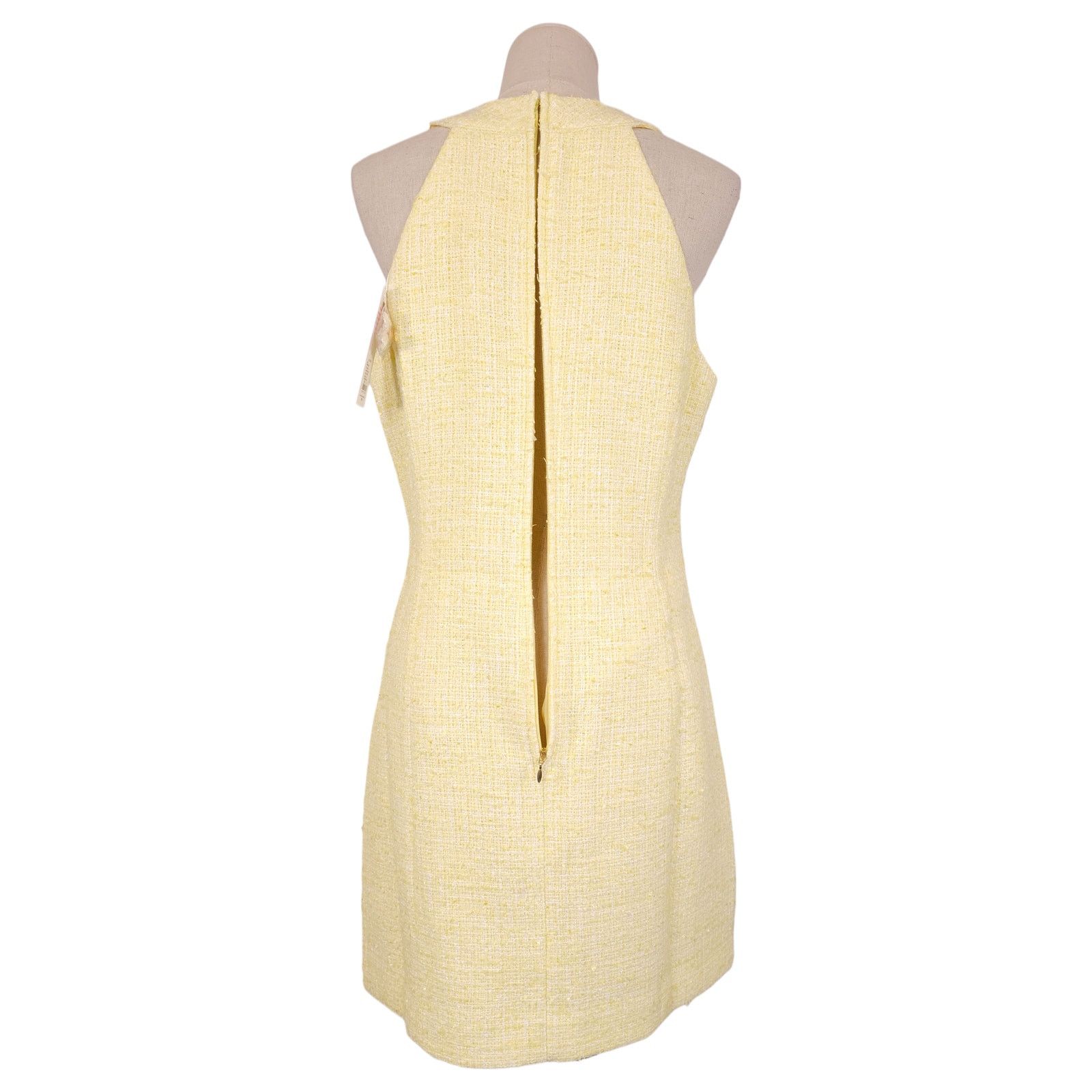 Lilly Pulitzer NWT Lilly Pulitzer Margarete Boucle Skirted Romper Yellow 6 Size M / US 6-8 / IT 42-44 - 4 Thumbnail