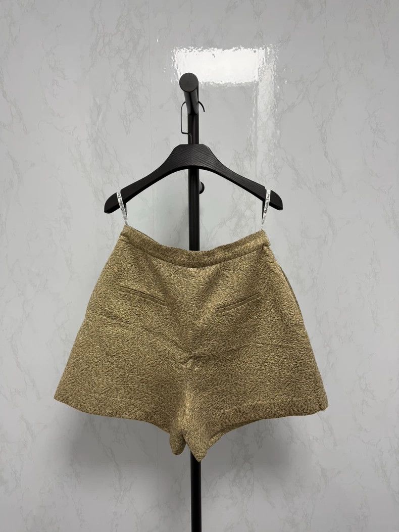 Dior Dior Gold thread embossed shorts Size 26" / US 2 / IT 38 - 2 Thumbnail