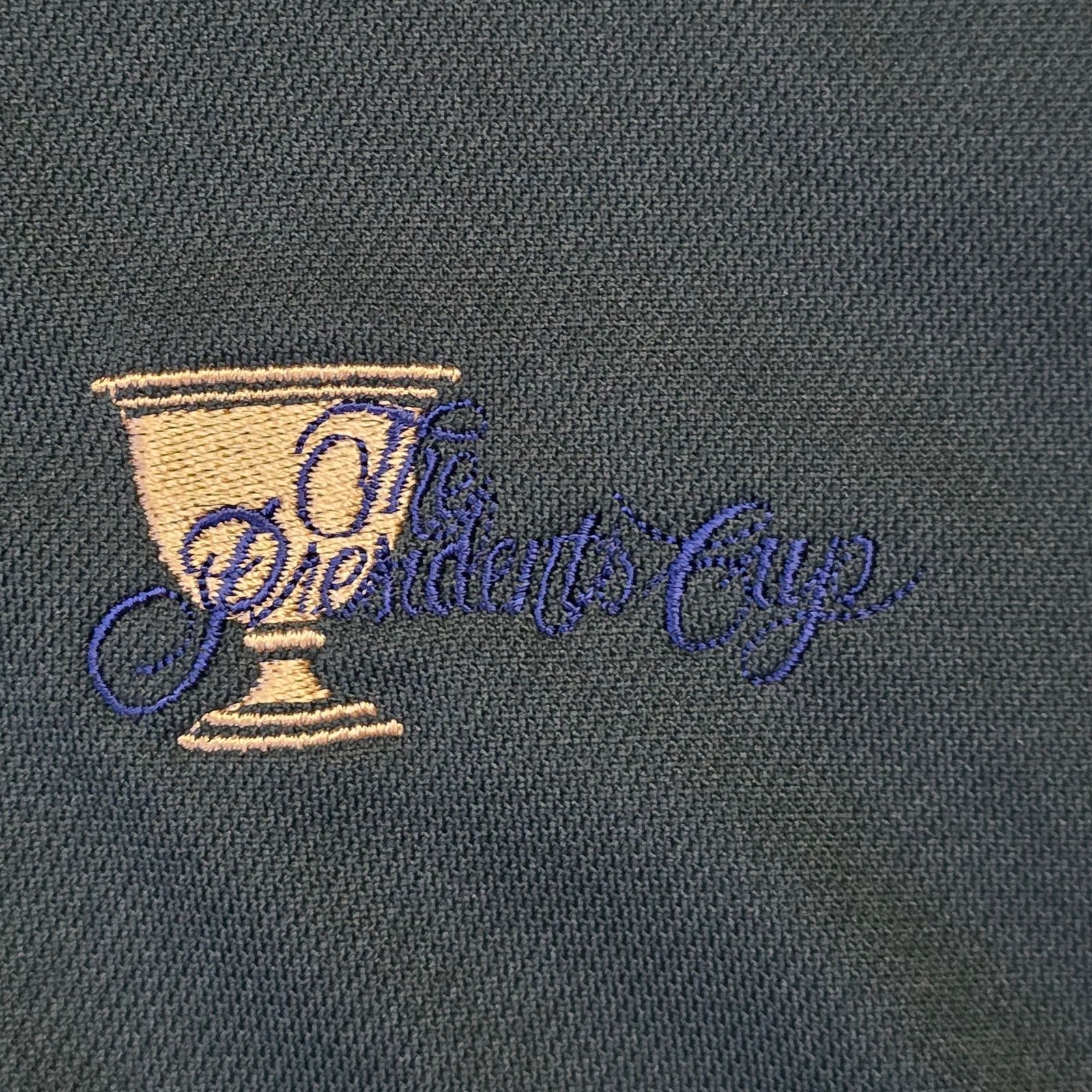 Nike Nike Golf Polo Shirt Men’s XXL Green Presidents Cup Logo Size US XXL / EU 58 / 5 - 2 Thumbnail