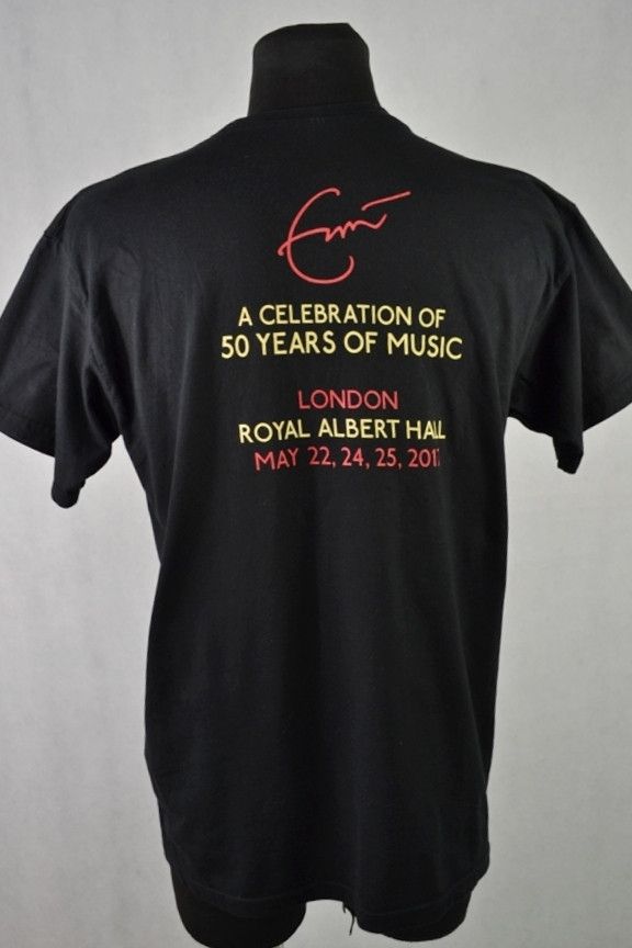 Band Tees × Vintage 2017 Eric Clapton London Royal Albert Hall Perfect tee M Size US M / EU 48-50 / 2 - 2 Thumbnail