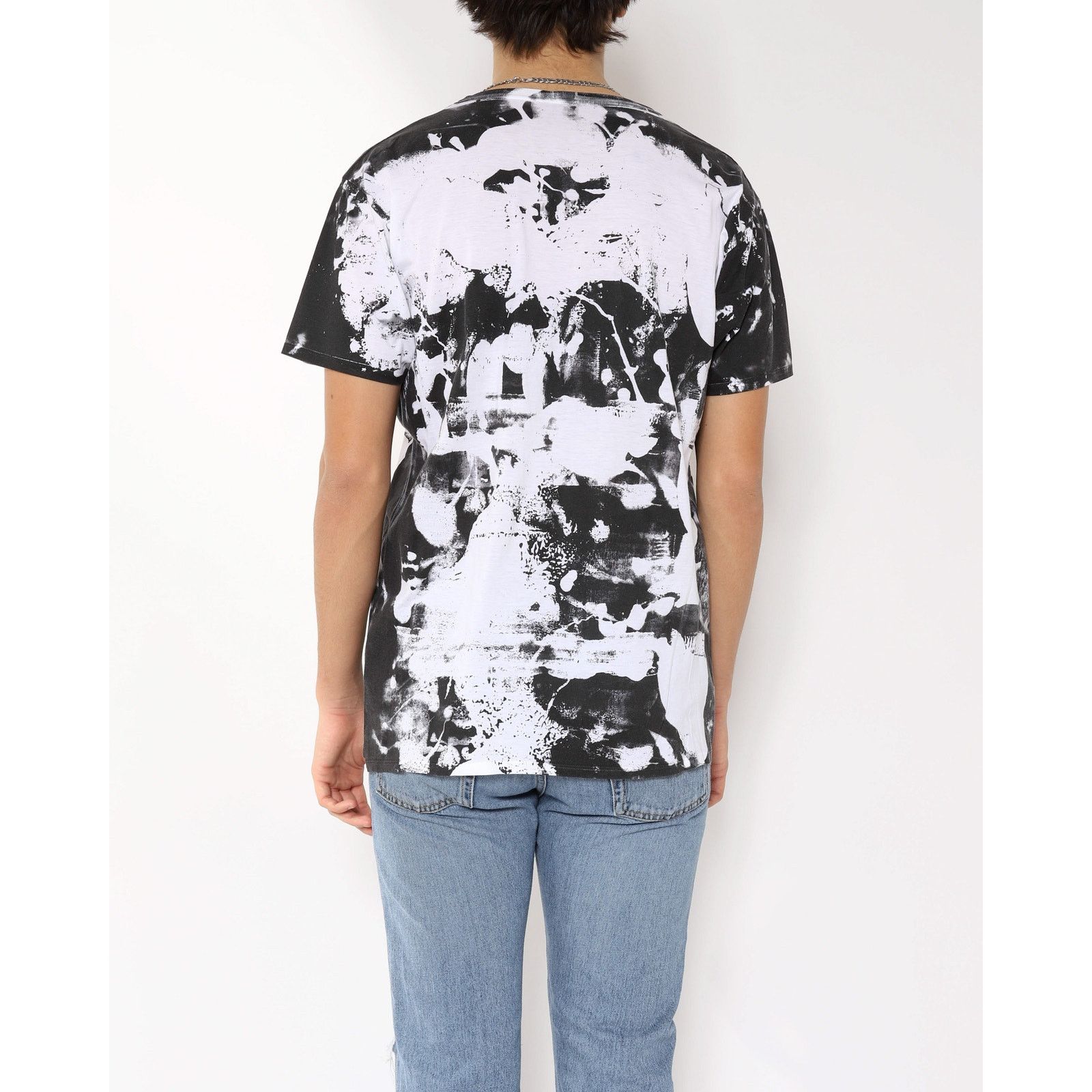 Saint Laurent Paris FW13 Tie-Dye Printed Short Sleeve T-Shirt Size US XS / EU 42 / 0 - 3 Thumbnail