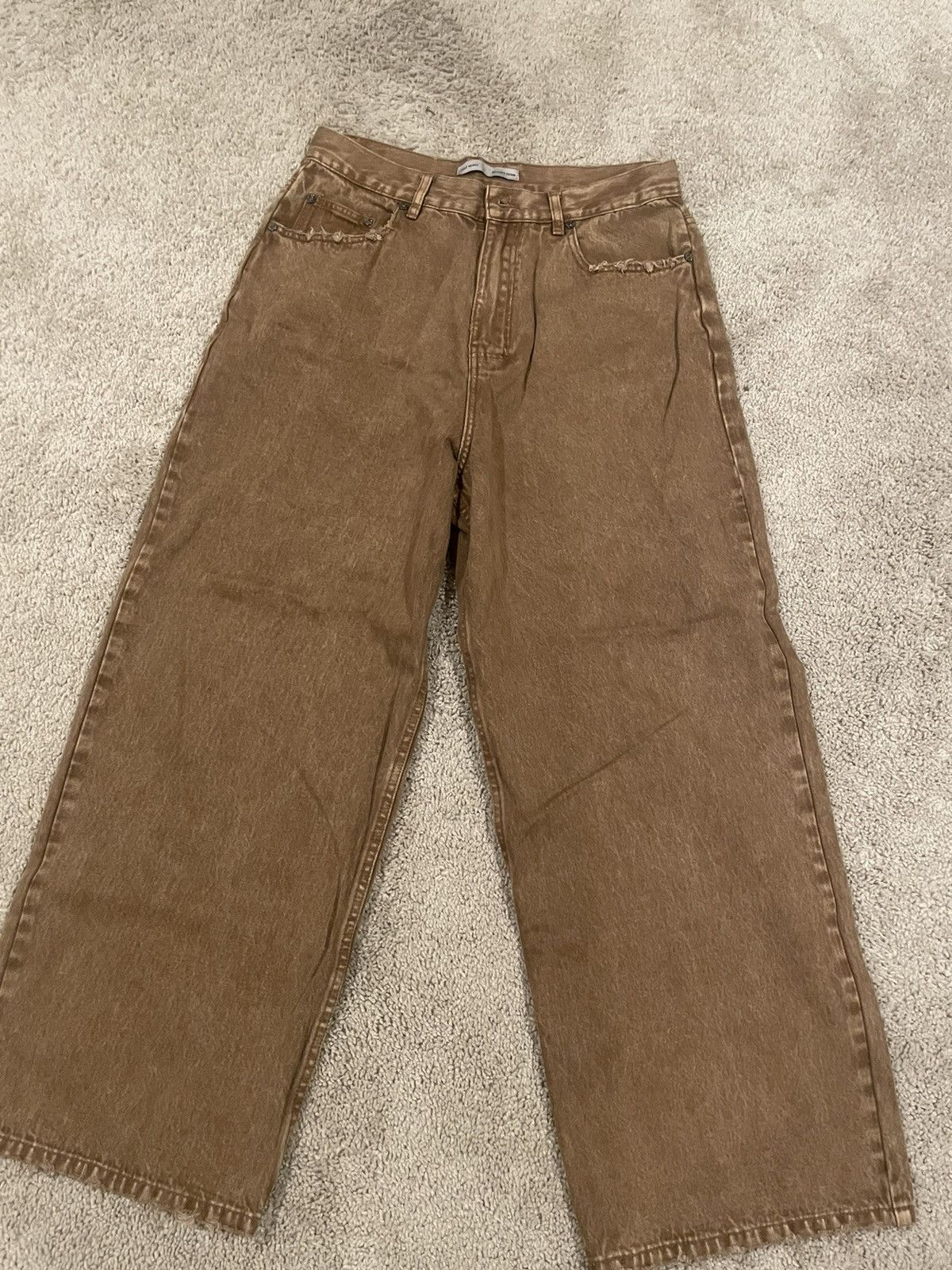 Cole Henry Cole Henry baggy washed denim Size US 31 - 1 Thumbnail