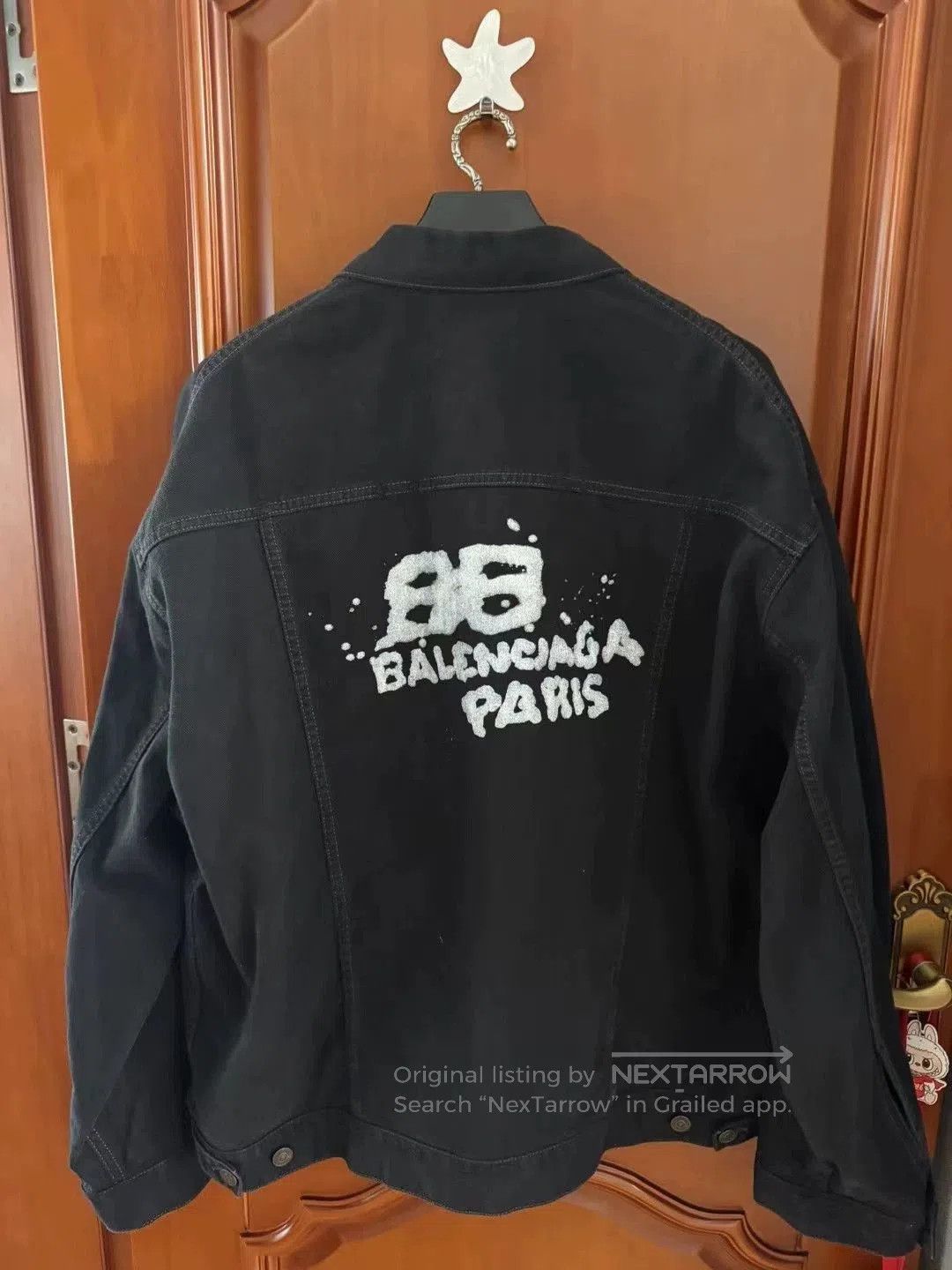 Balenciaga Balenciaga Mastercard Logo Denim Jacket | Grailed