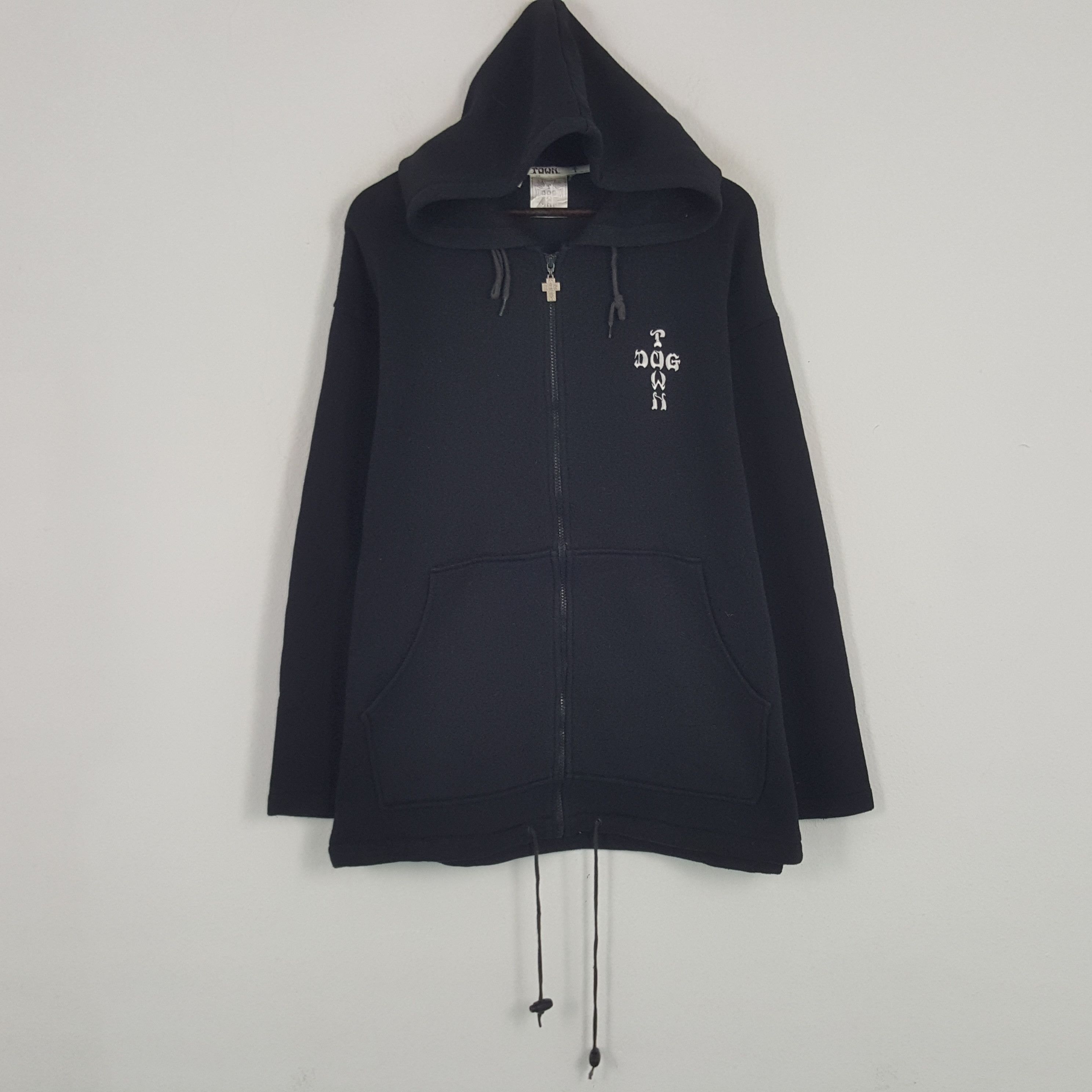 Dogtown × Vintage Vintage DogTown Zipper Jacket Hoodies Size US L / EU 52-54 / 3 - 3 Thumbnail
