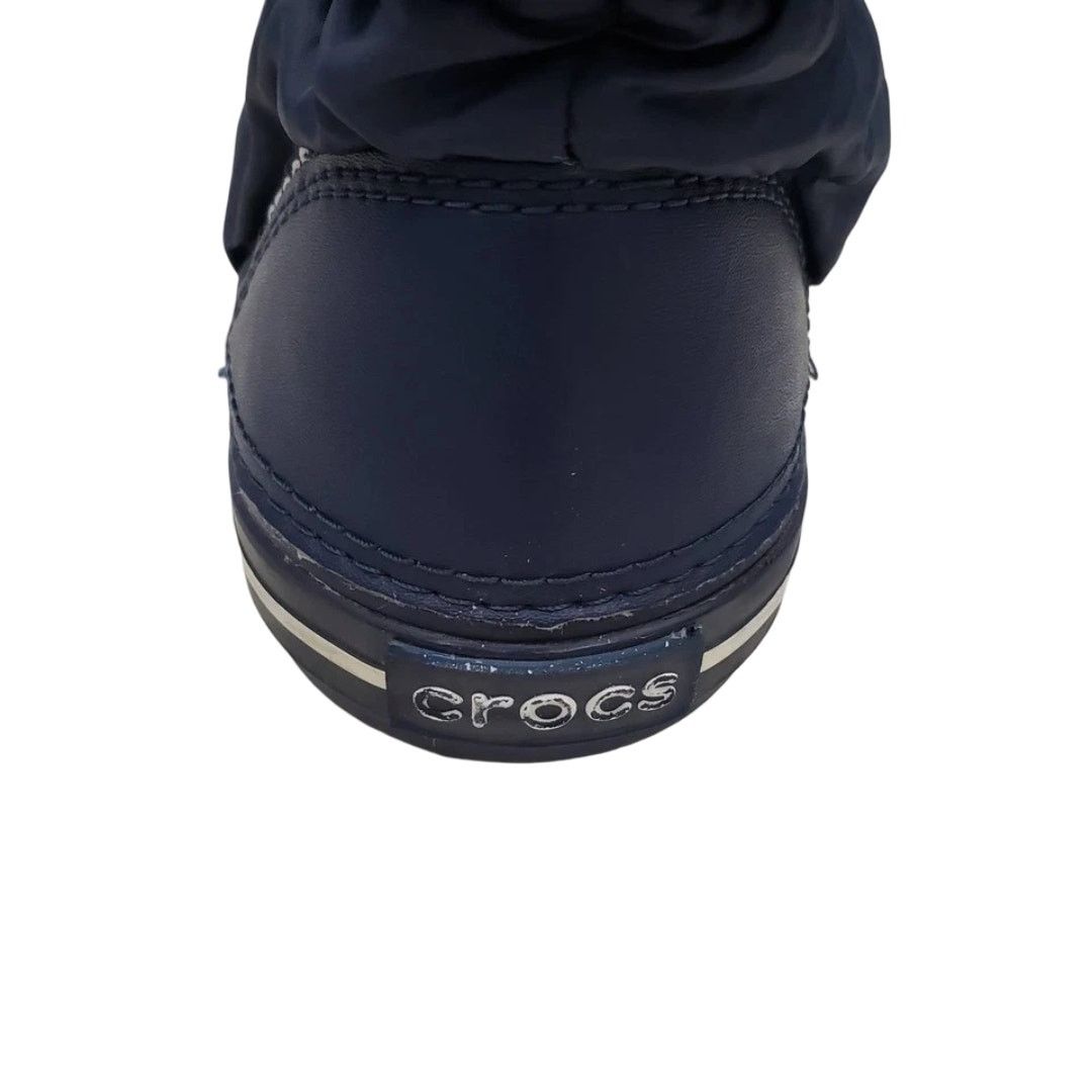 Crocs Crocs Winter Puff Boots 14614 Nylon Textile Navy/White 6 Size US 6 / IT 36 - 11 Thumbnail