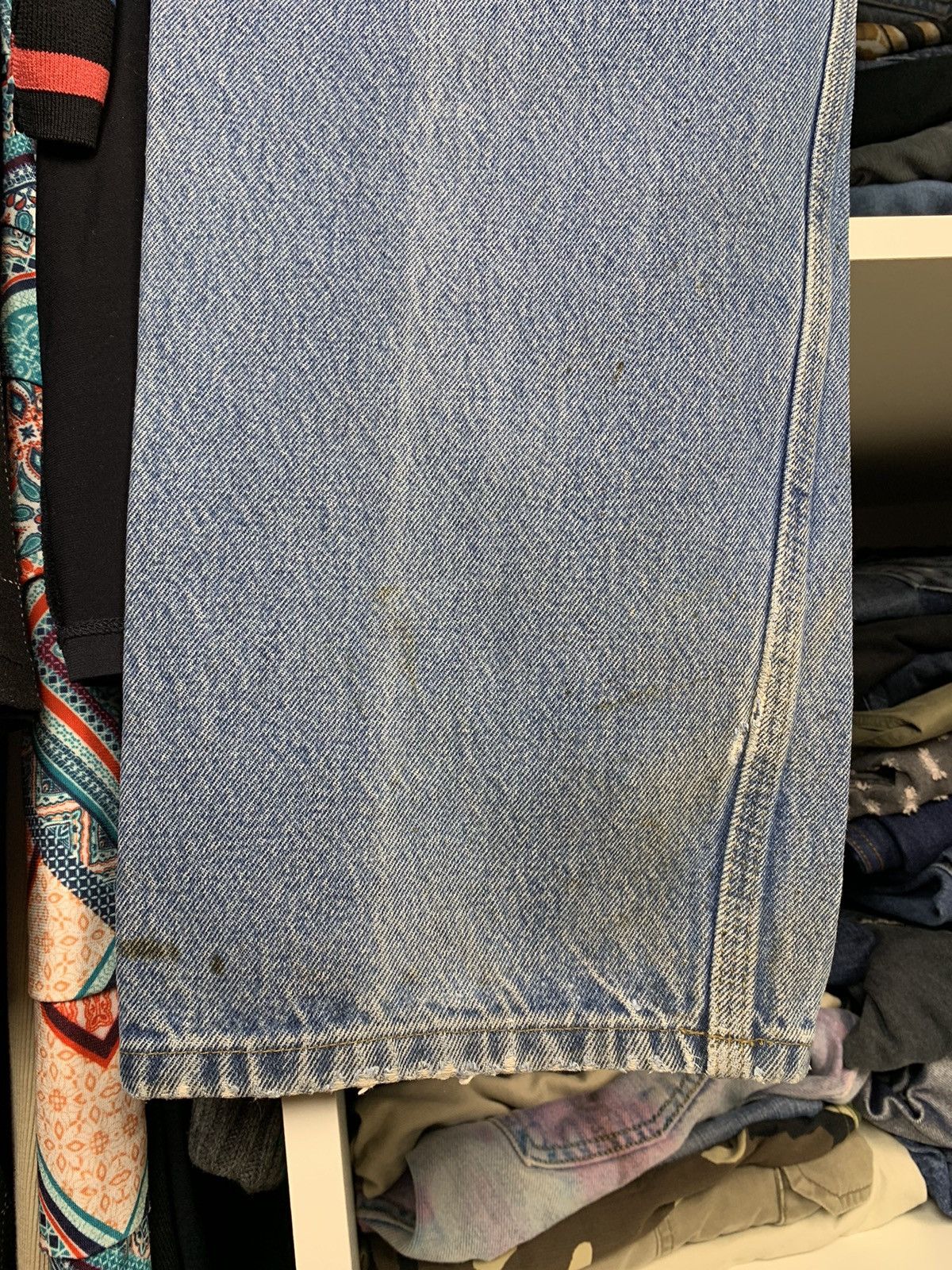 Carhartt × Vintage Vintage Carhartt Distressed Denim Thrashed Jeans Size US 32 / EU 48 - 10 Thumbnail