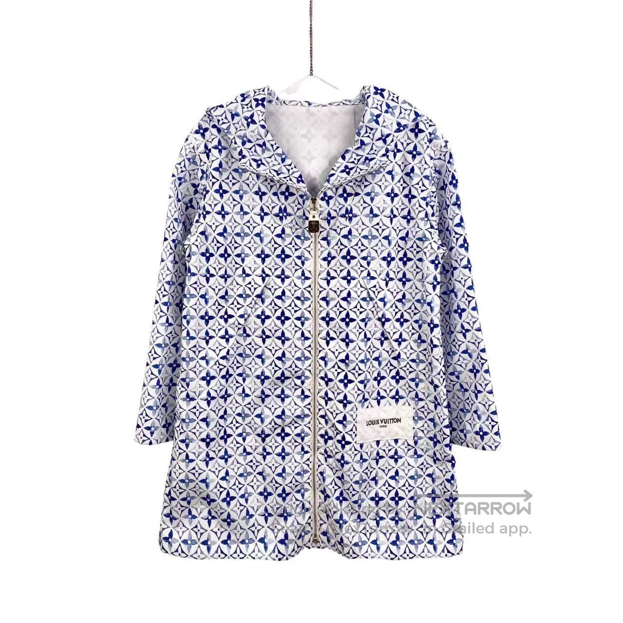 Louis Vuitton Louis Vuitton The old flowers are full of printed trench c Size 4XL / US 24-26 - 1 Thumbnail