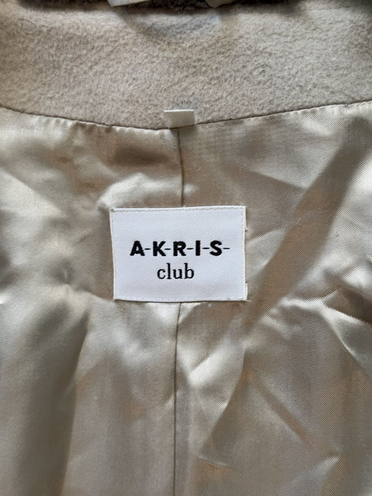 Akris × Designer Akris Punto 100% wool coat jacket Size L / US 10 / IT 46 - 4 Thumbnail