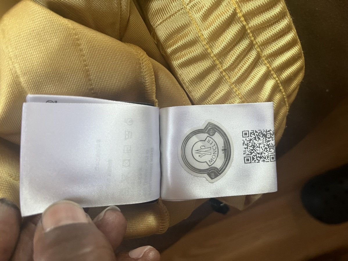 Moncler × Palm Angels Moncler x Palm Angels | Women | Track Pants | Gold - Gold / Size 26" / US 2 / IT 38 - 13 Thumbnail