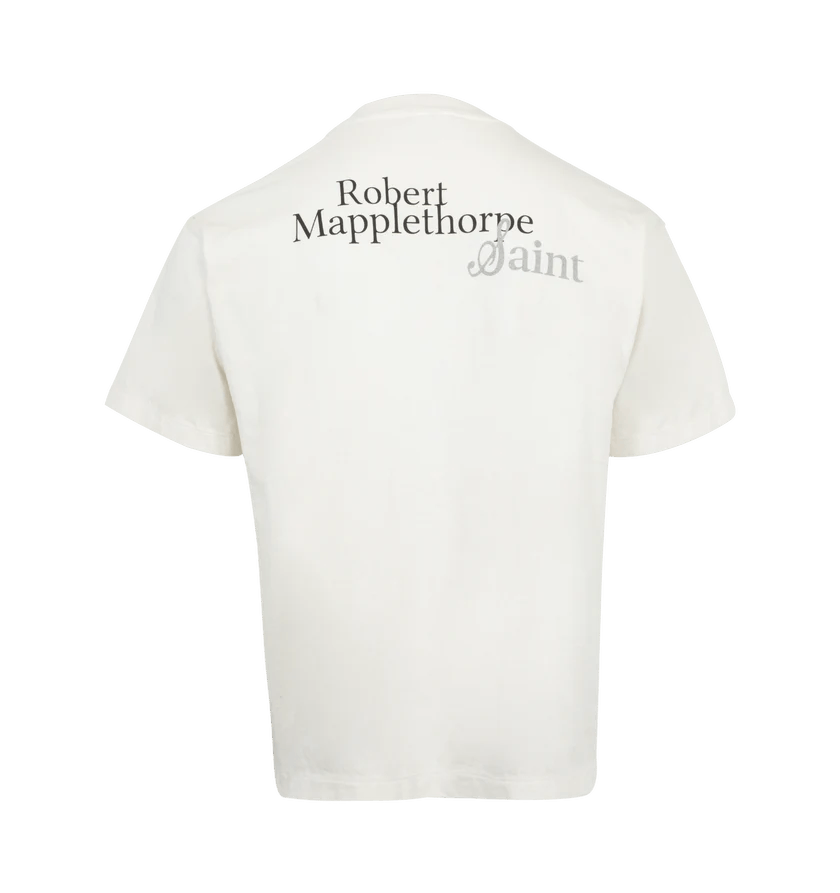 Saint Michael o1h1sh11225 Calla Lily Tee in White Size US XL / EU 56 / 4 - 2 Thumbnail