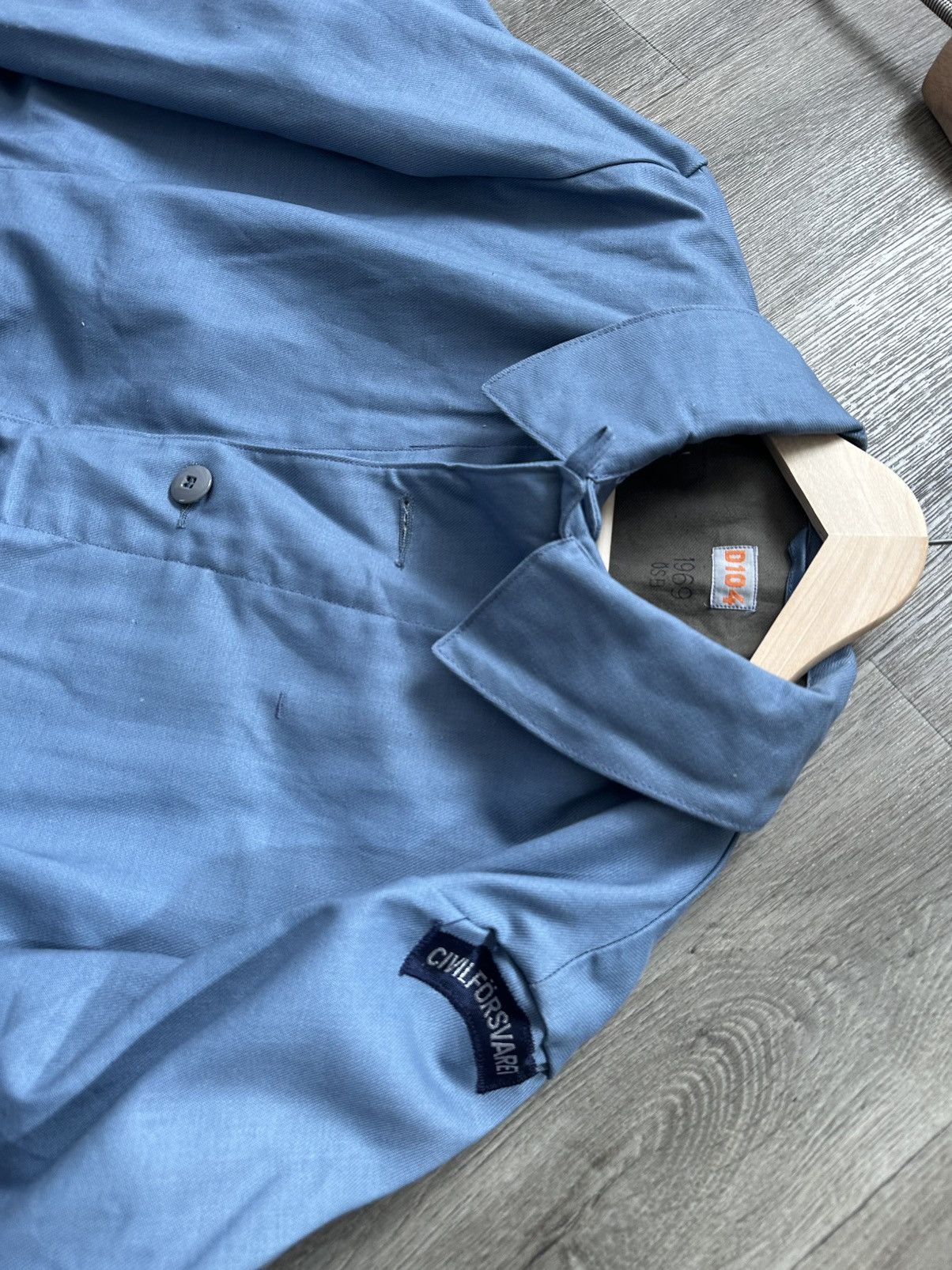 Other 🫧Vintage 1969 Swedish Civil Defence M59 Jacket Military D104 Size US L / EU 52-54 / 3 - 12 Thumbnail