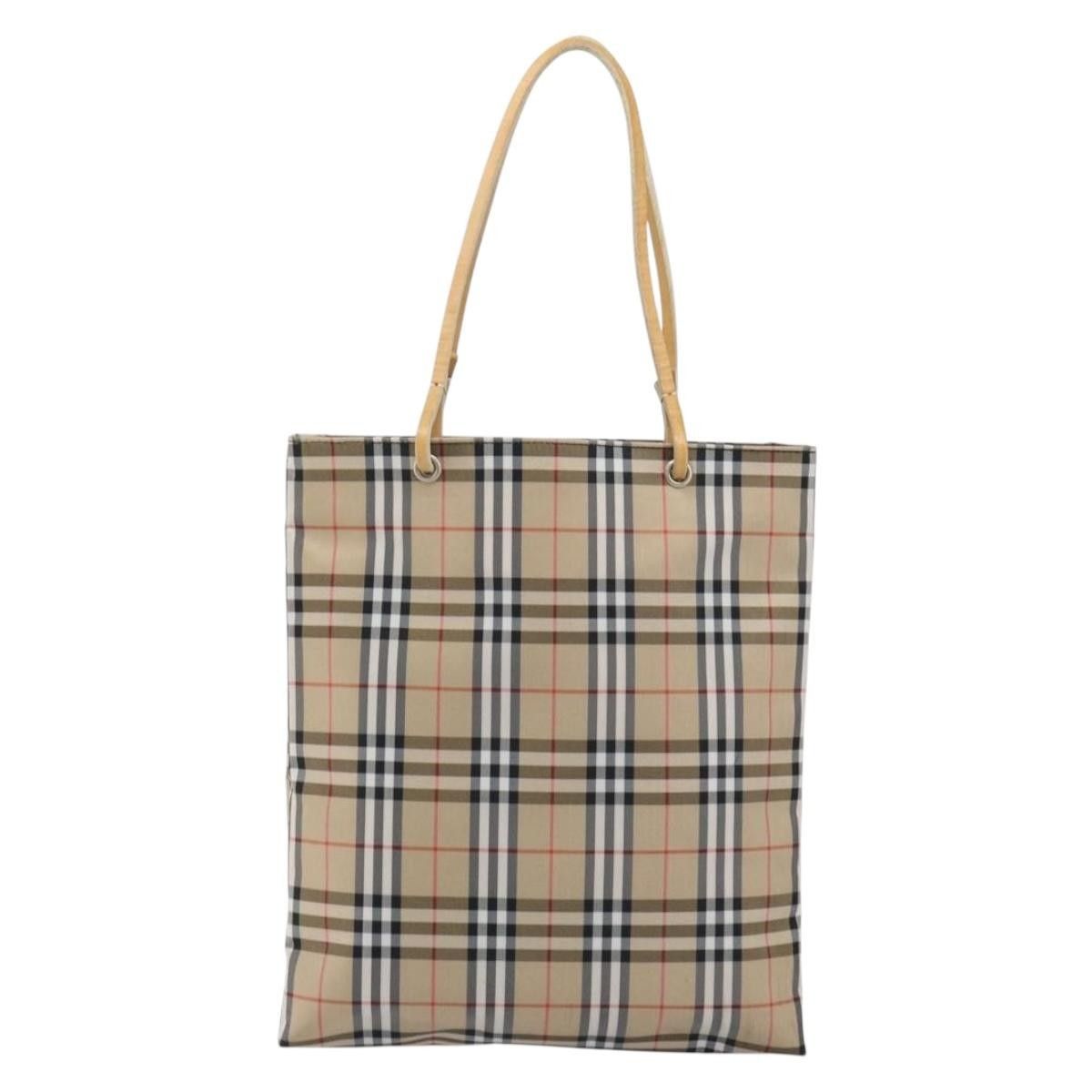 Burberry Burberry Nova Check Tote Nylon Size ONE SIZE - 1 Thumbnail