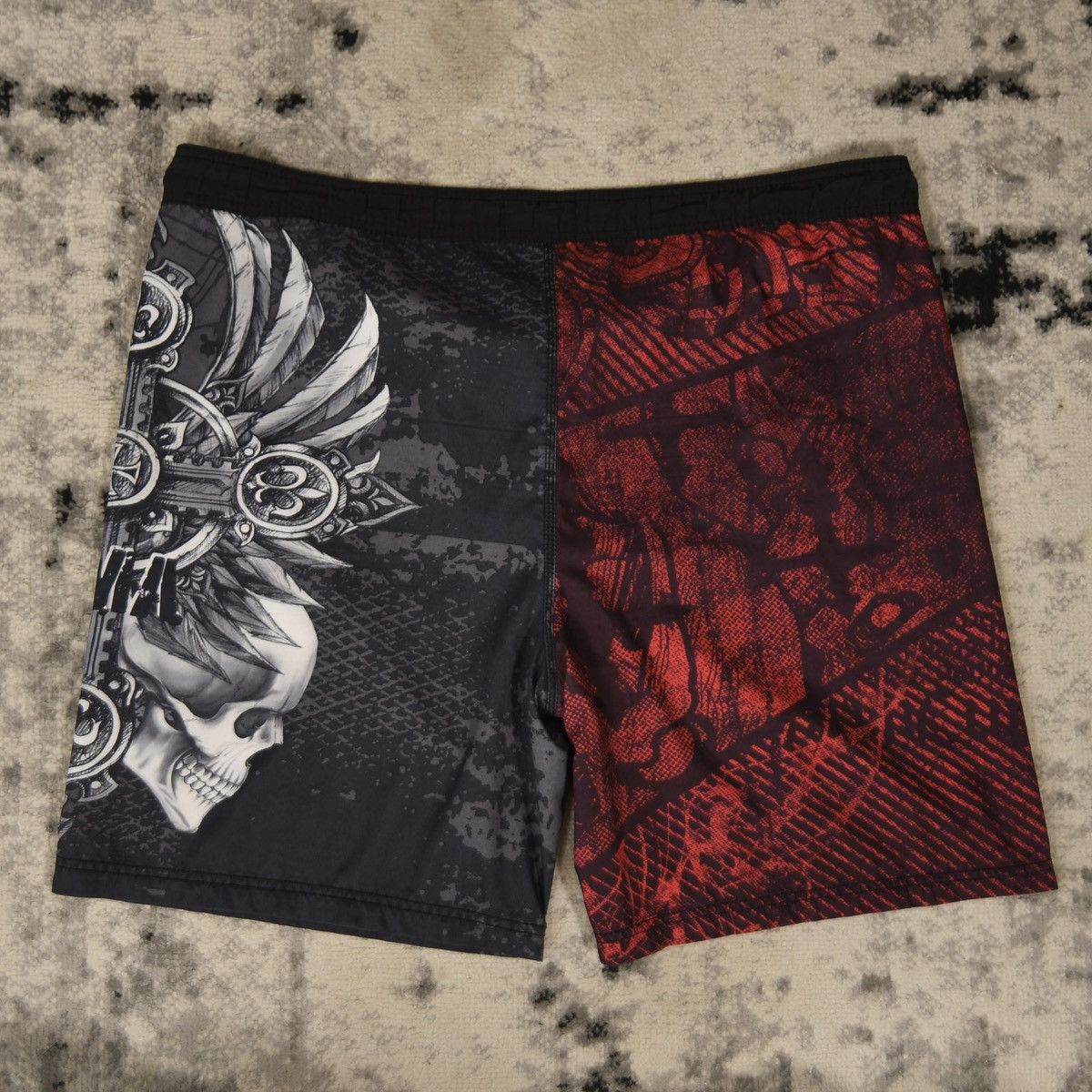 Vintage Y2K MMA Elite Surfer Shorts Size US 38 / EU 54 - 2 Thumbnail