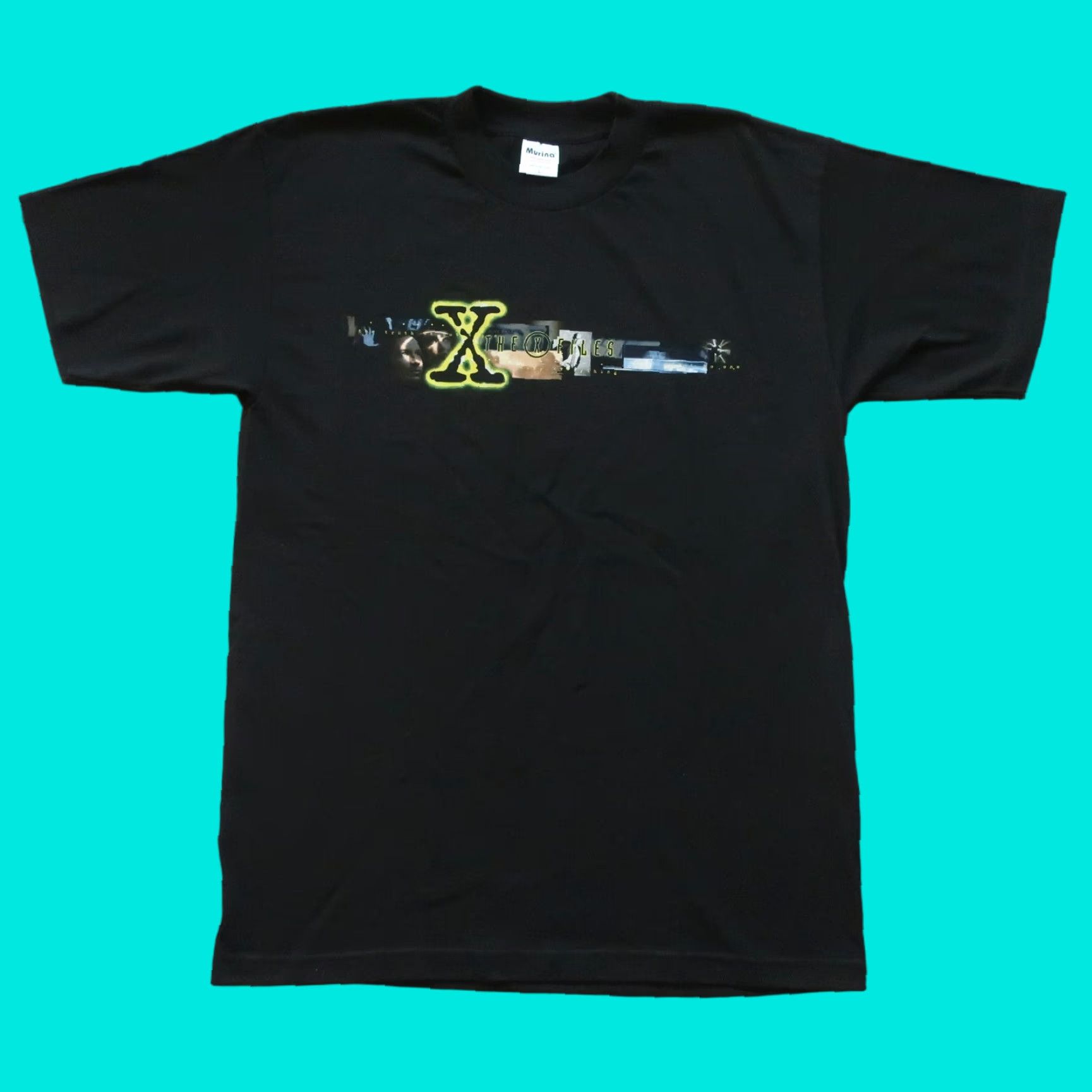 Vintage VINTAGE Fox X-Files TV Promo Shirt Mens Large Black 90s Shirt, TV Promo, 90s Theme, Vintage Size US L / EU 52-54 / 3 - 1 Thumbnail