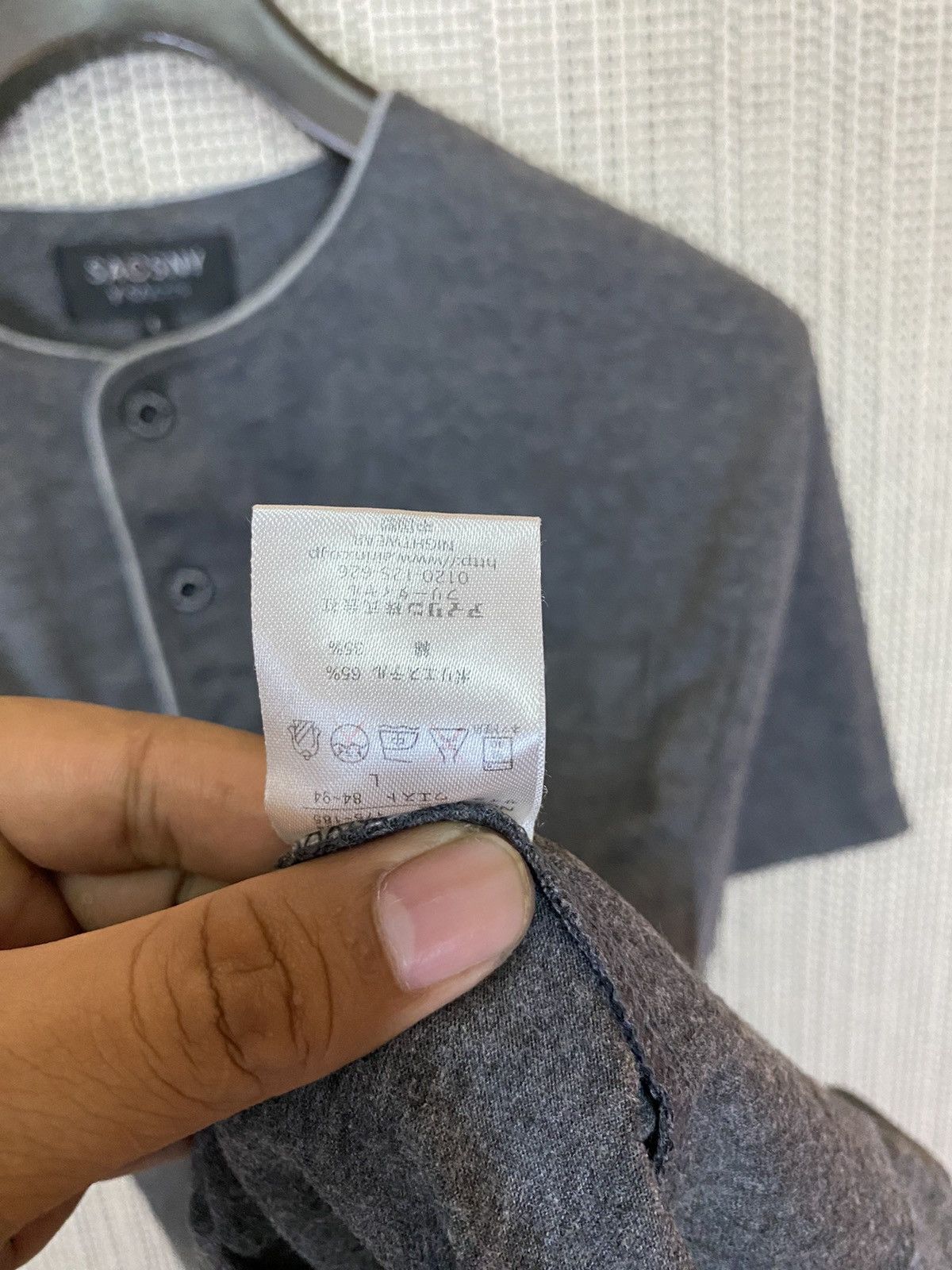 Japanese Brand × Vintage × Yohji Yamamoto Yohji yamamoto y'saccs tshirt single pocket Size US L / EU 52-54 / 3 - 6 Thumbnail