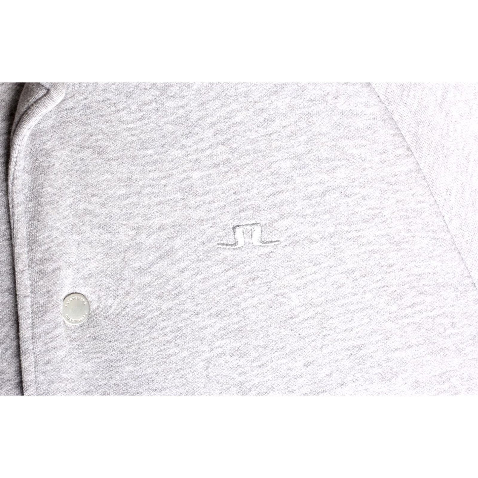 J.Lindeberg J.LINDEBERG Jasper Sweat Struture Sweatshirt Cardigan Men Size S Grey VR3077 Size US S / EU 44-46 / 1 - 4 Thumbnail