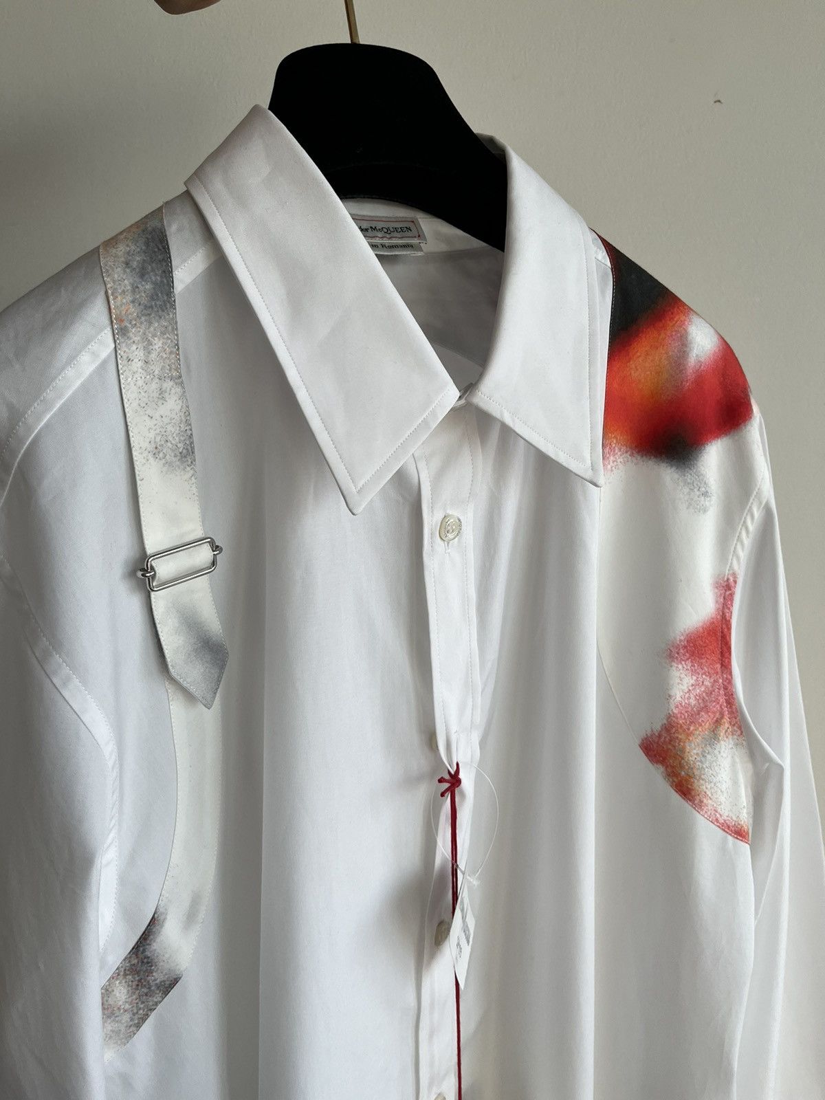 Alexander McQueen × MCQ × McQ Alexander McQueen Brand New Alexander McQueen Super Runway Shirt RARE Size US L / EU 52-54 / 3 - 1 Thumbnail