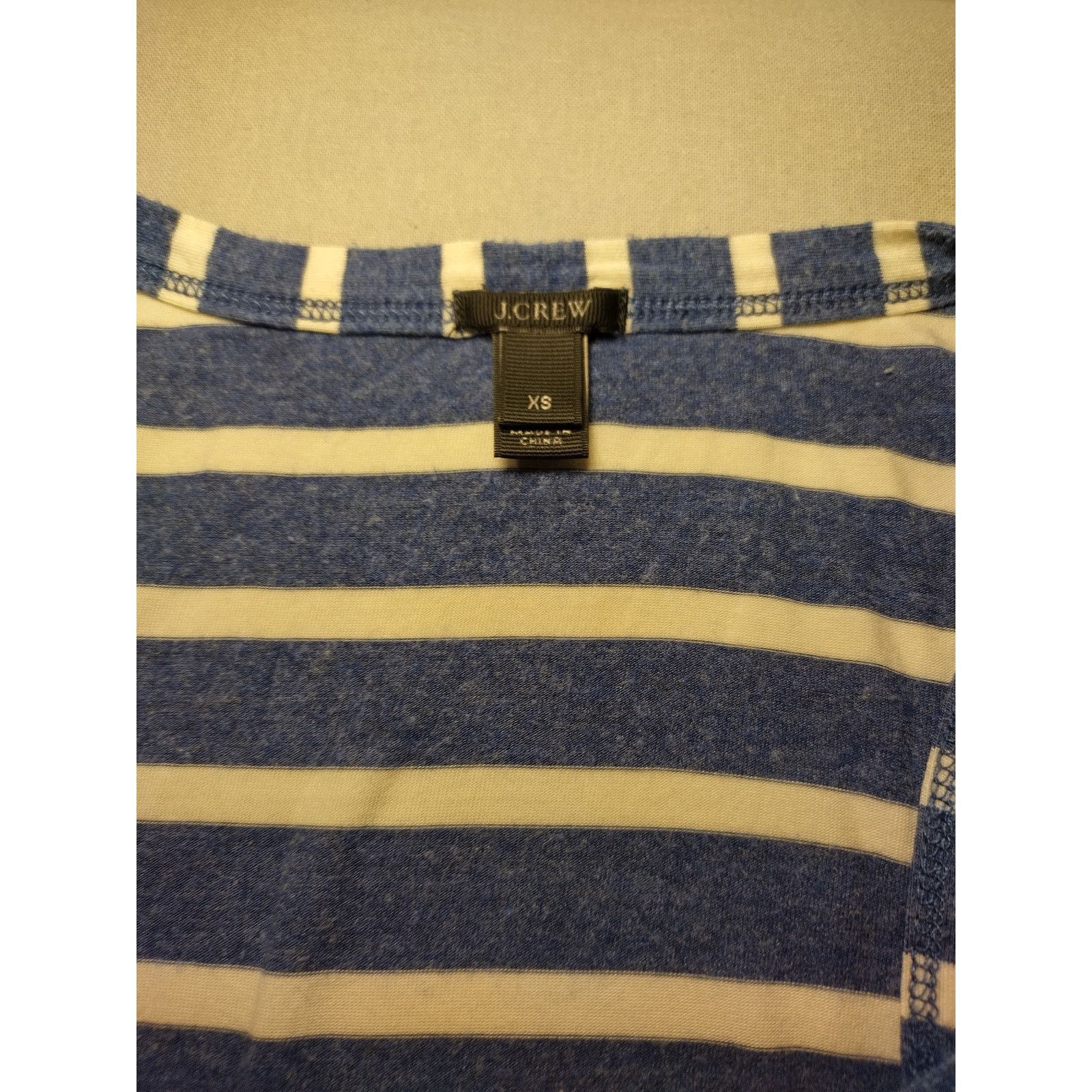 J.Crew J. Crew Women Maxi Dress Sleeveless Scoop Neck Blue White Size XS / US 0-2 / IT 36-38 - 10 Thumbnail