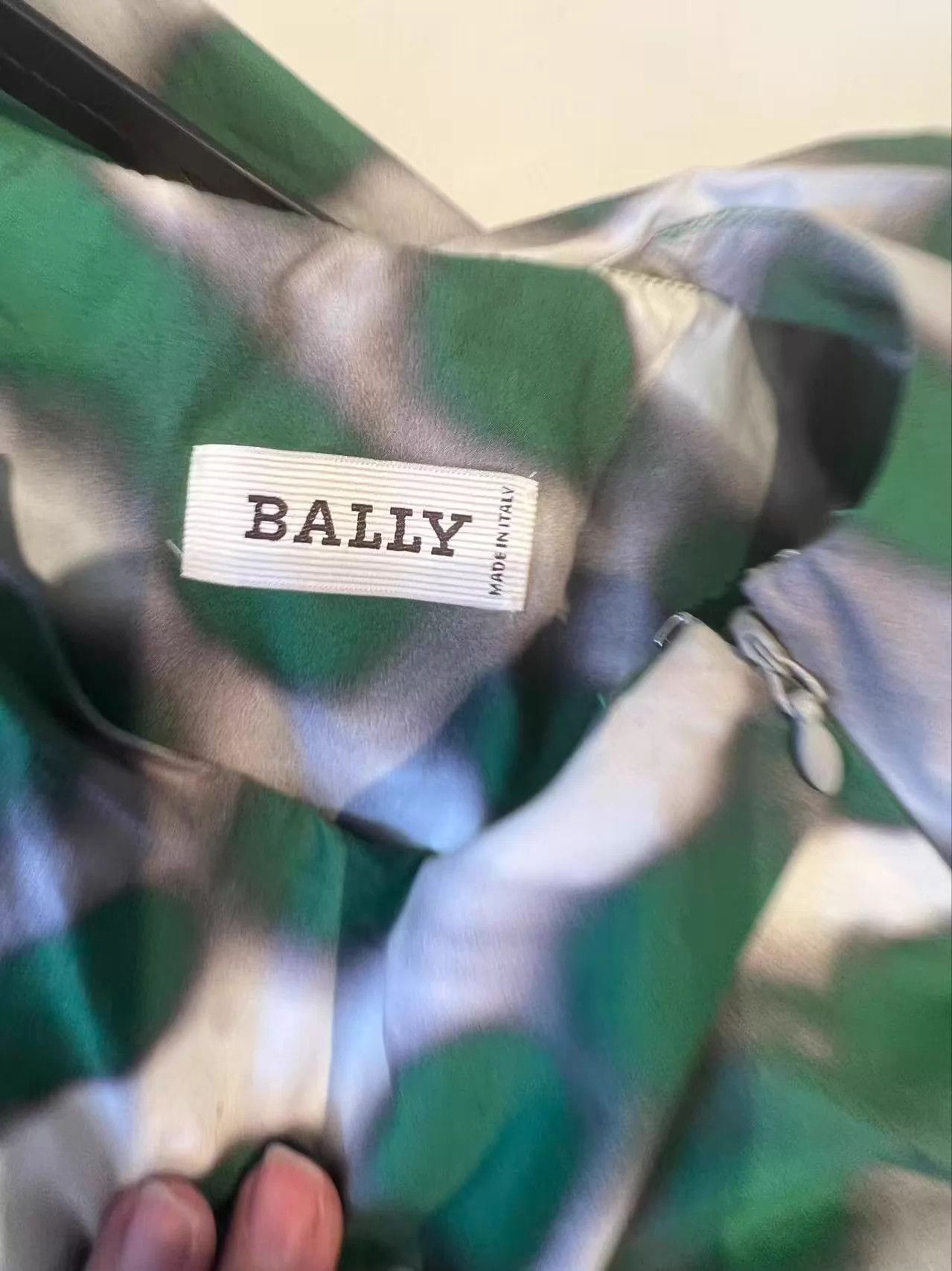Bally BALLY green polka dot sleeveless Runway dress 36 Size M / US 6-8 / IT 42-44 - 4 Thumbnail