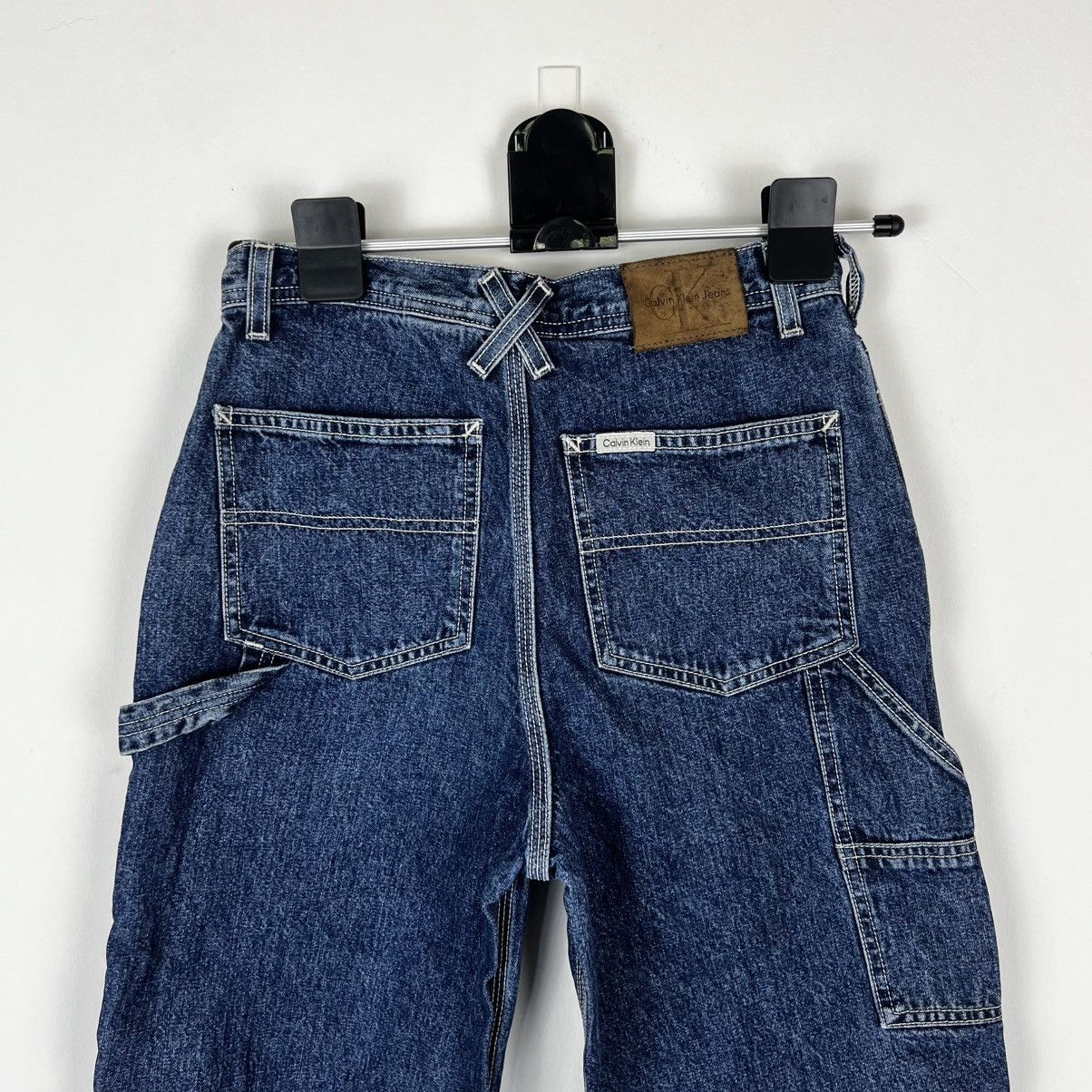 Calvin Klein Y2k Calvin Klein Denim Jeans Women StreetWear Rare Baggy Size 28" / US 6 / IT 42 - 5 Thumbnail