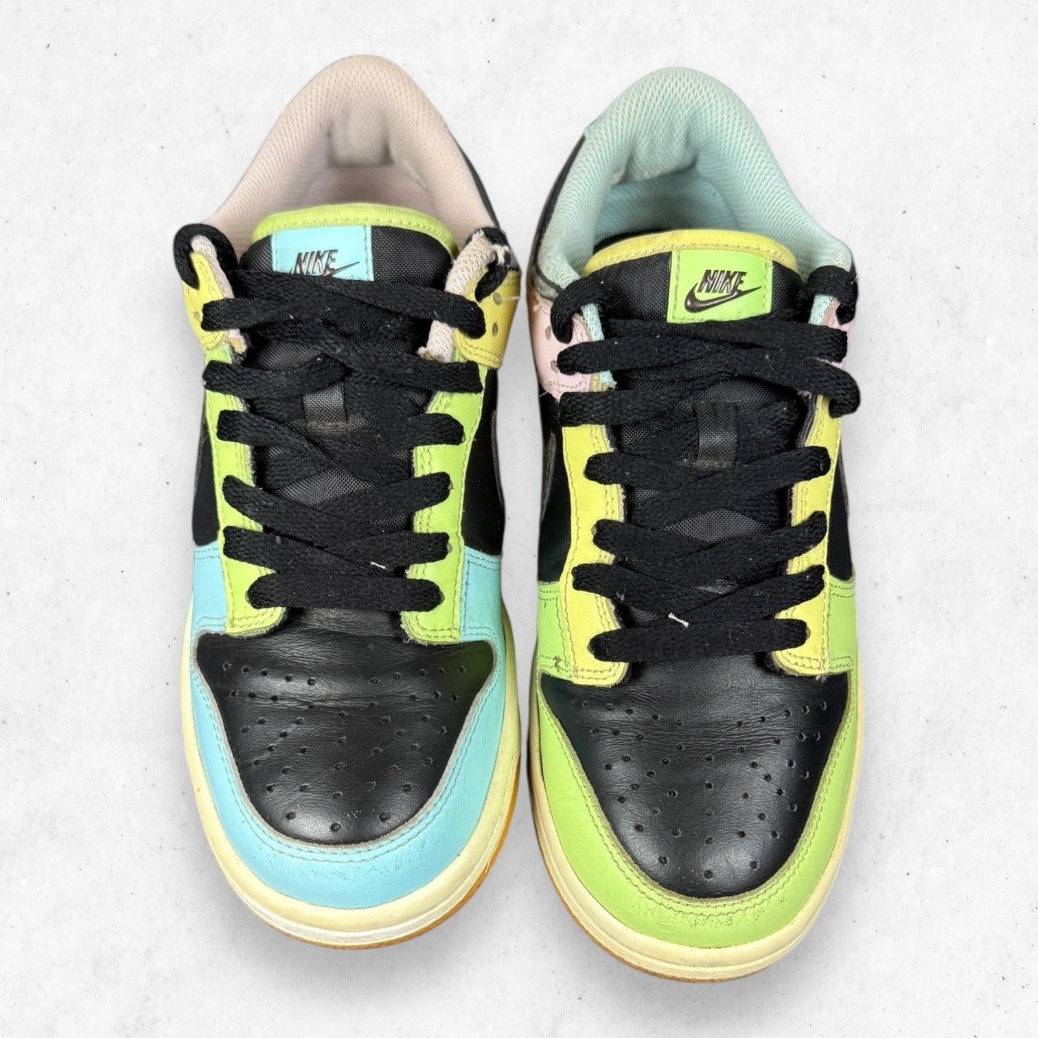 Nike Nike Dunk Low Free.99 Black GS 5.5Y Multicolor Pre-Owned Size US 5.5 / EU 38 - 6 Thumbnail