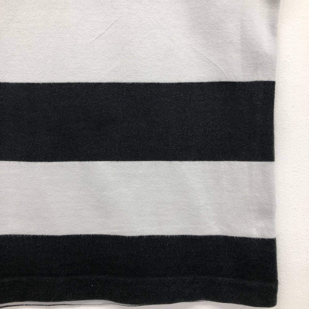 Margaret Howell Margaret Howell Stripe Minimalist Designer Tshirt Size US M / EU 48-50 / 2 - 6 Thumbnail