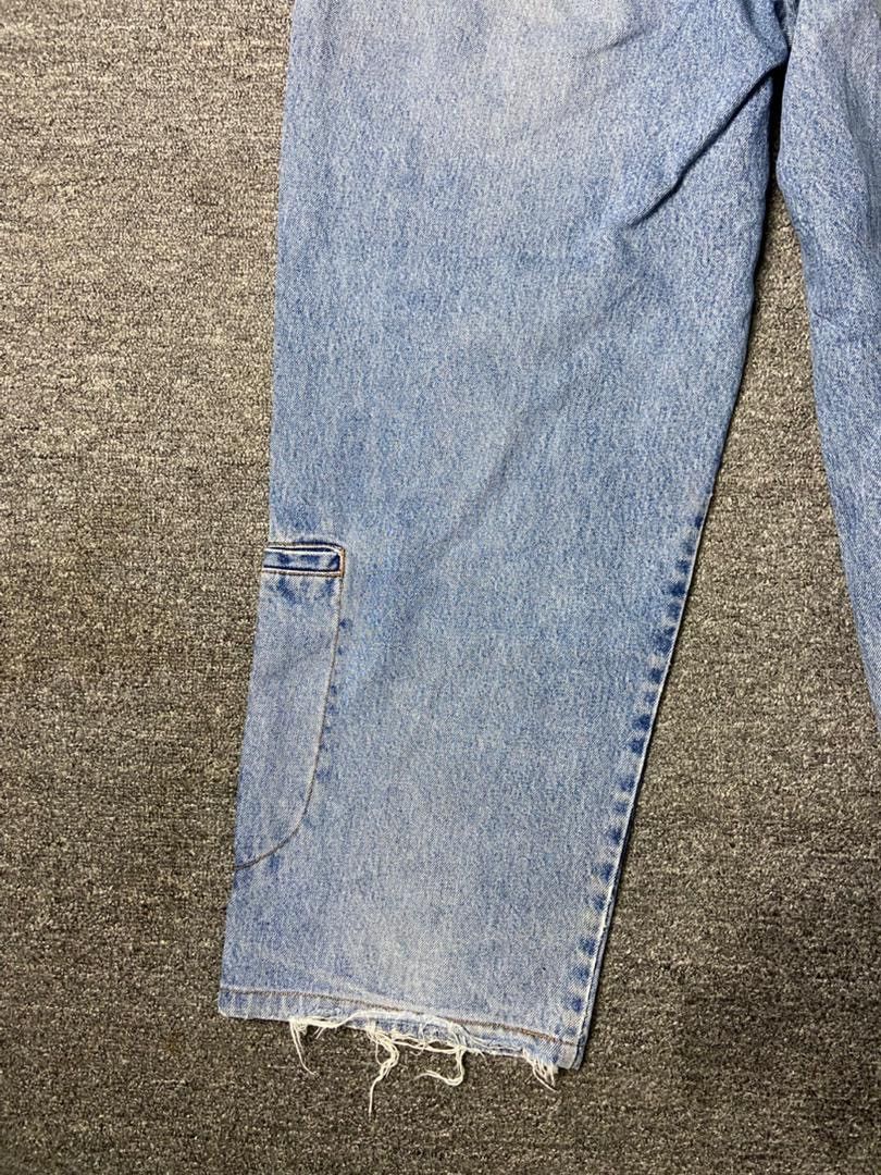 Japanese Brand 🔥 MMD MAURICE MALONE Baggy Ripped Jeans 🔥 (136) Size US 32 / EU 48 - 4 Thumbnail