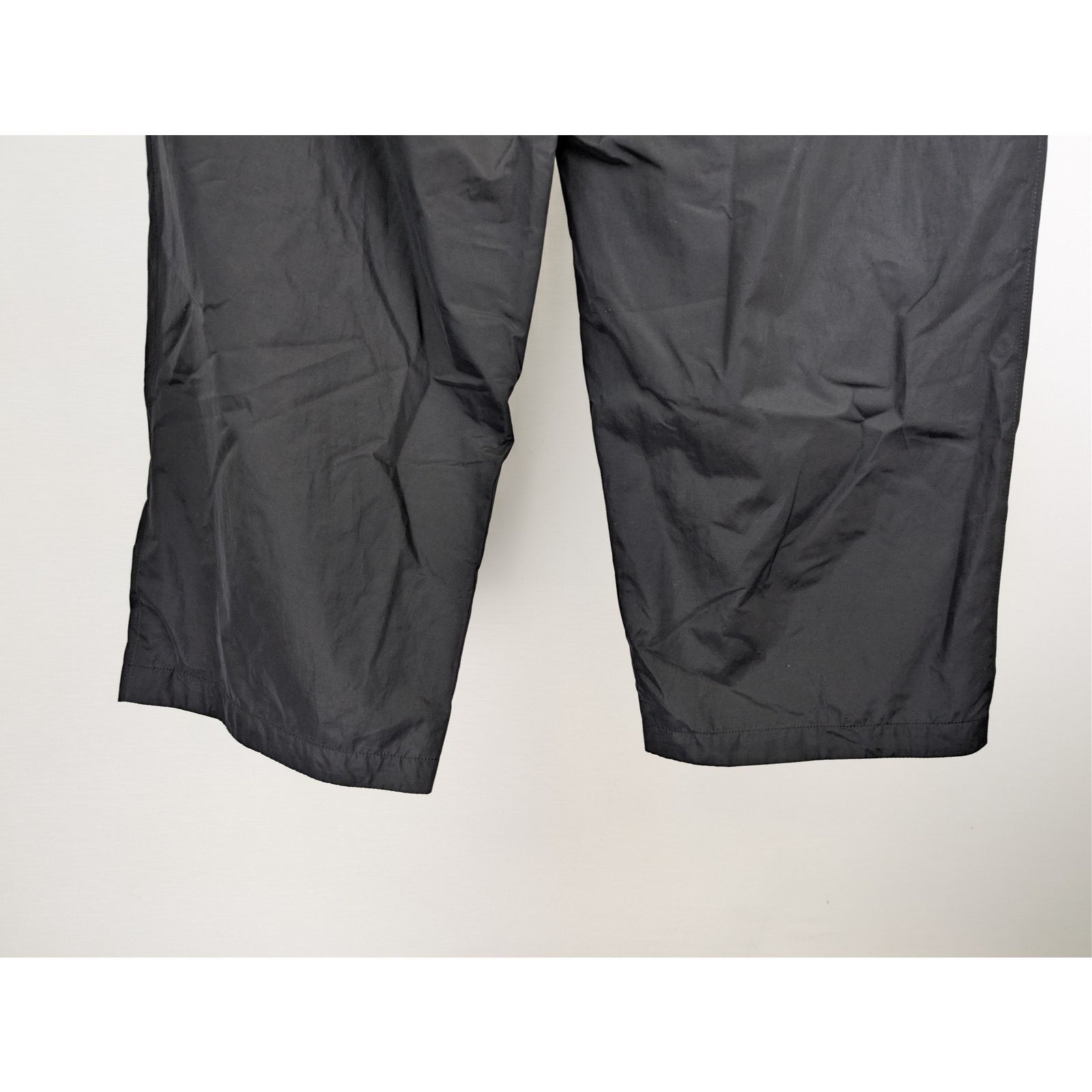 Balenciaga o1rshd1 Techno Poplin Minimal Tracksuit Pants Trousers Black Size US 34 / EU 50 - 11 Thumbnail