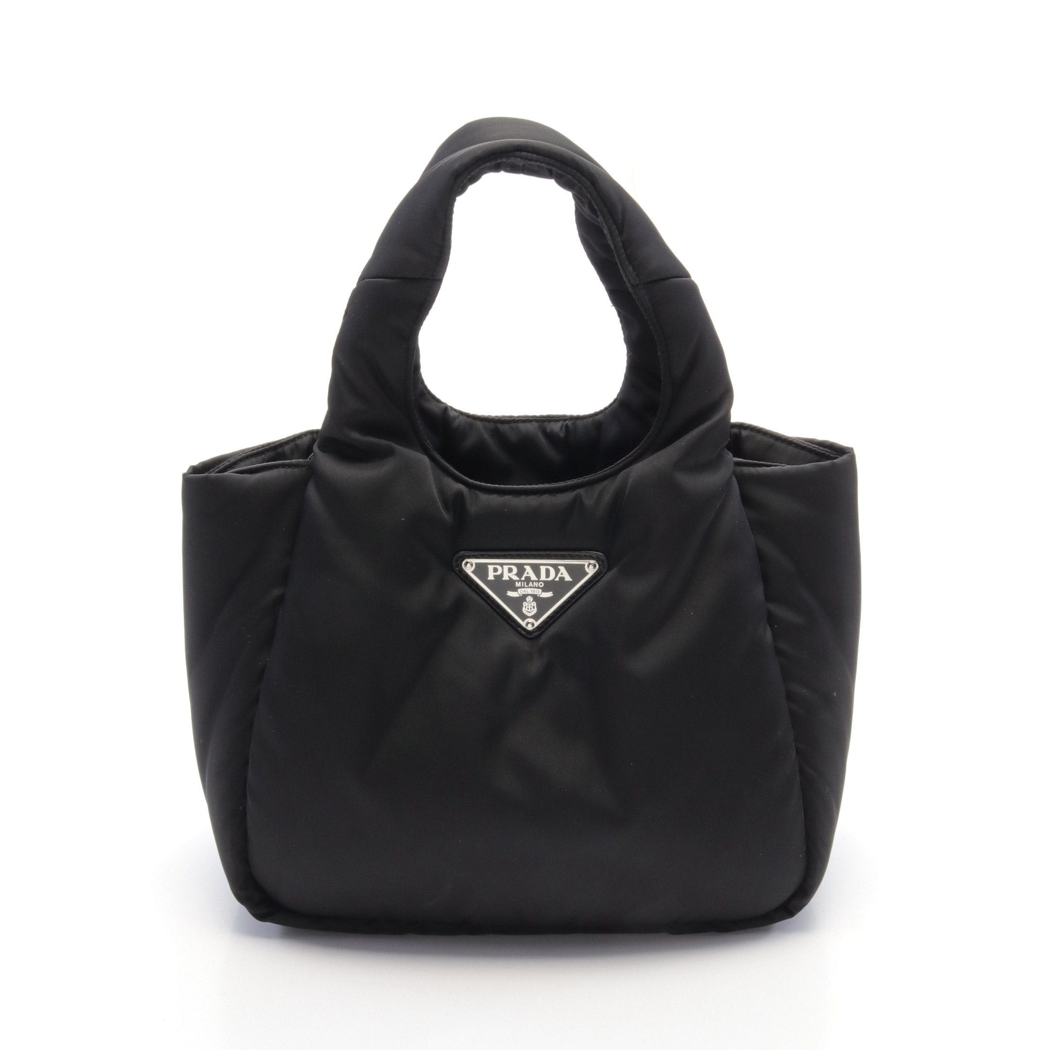 Prada Prada Padet Small Handbag Nylon Black Size ONE SIZE - 1 Thumbnail