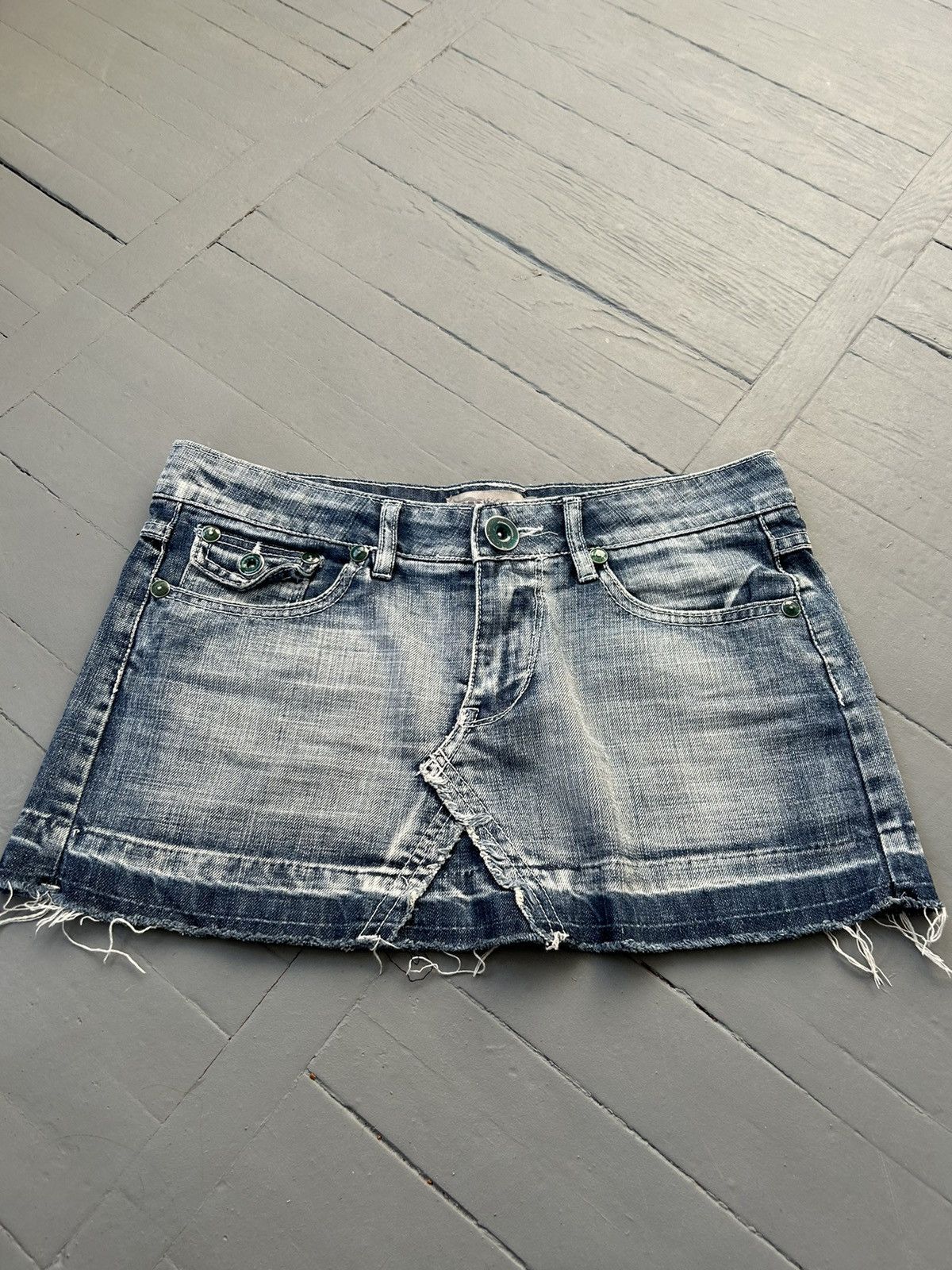 If Six Was Nine Mini denim skirt Size 28" / US 6 / IT 42 - 1 Thumbnail