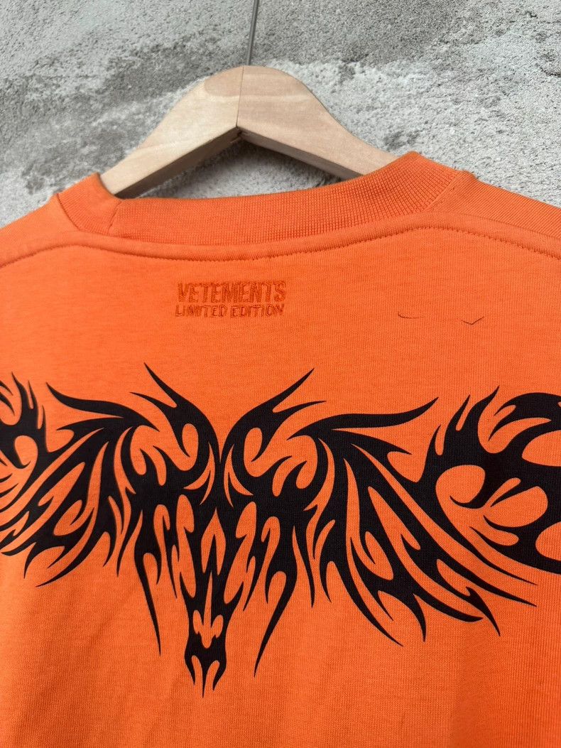 Vetements Vetements Orange Sanskrit Long Sleeve 2502-Nextarrow Size US M / EU 48-50 / 2 - 5 Thumbnail