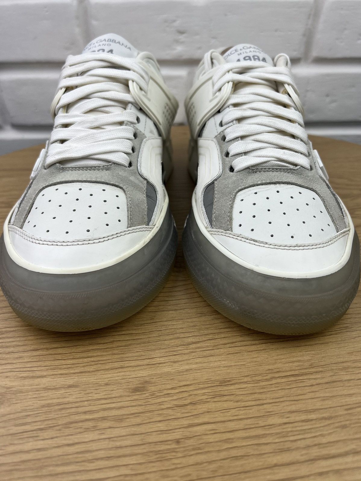 Dolce & Gabbana DOLCE&GABBANA Sneakers Leather Shoes Custom 2.Zero DG Logo Size US 8.5 / EU 41-42 - 7 Thumbnail