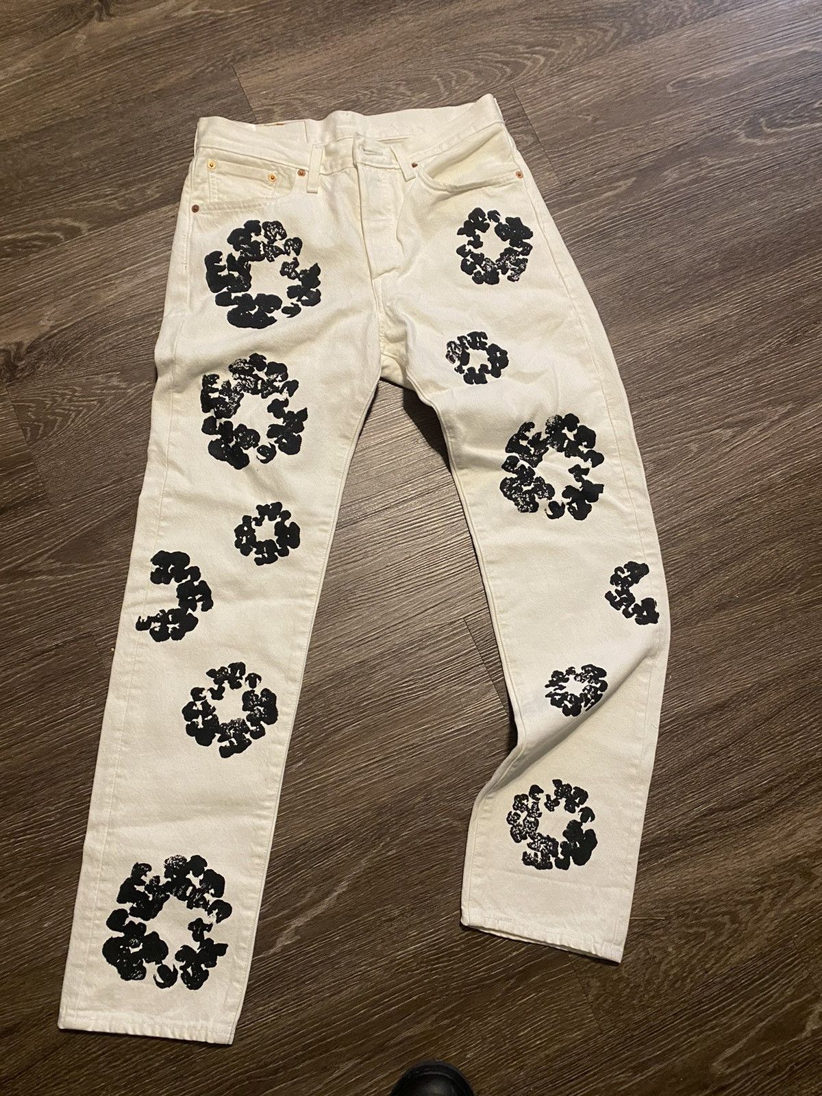 image of White & Black Denim Tears, Men's (Size 30)