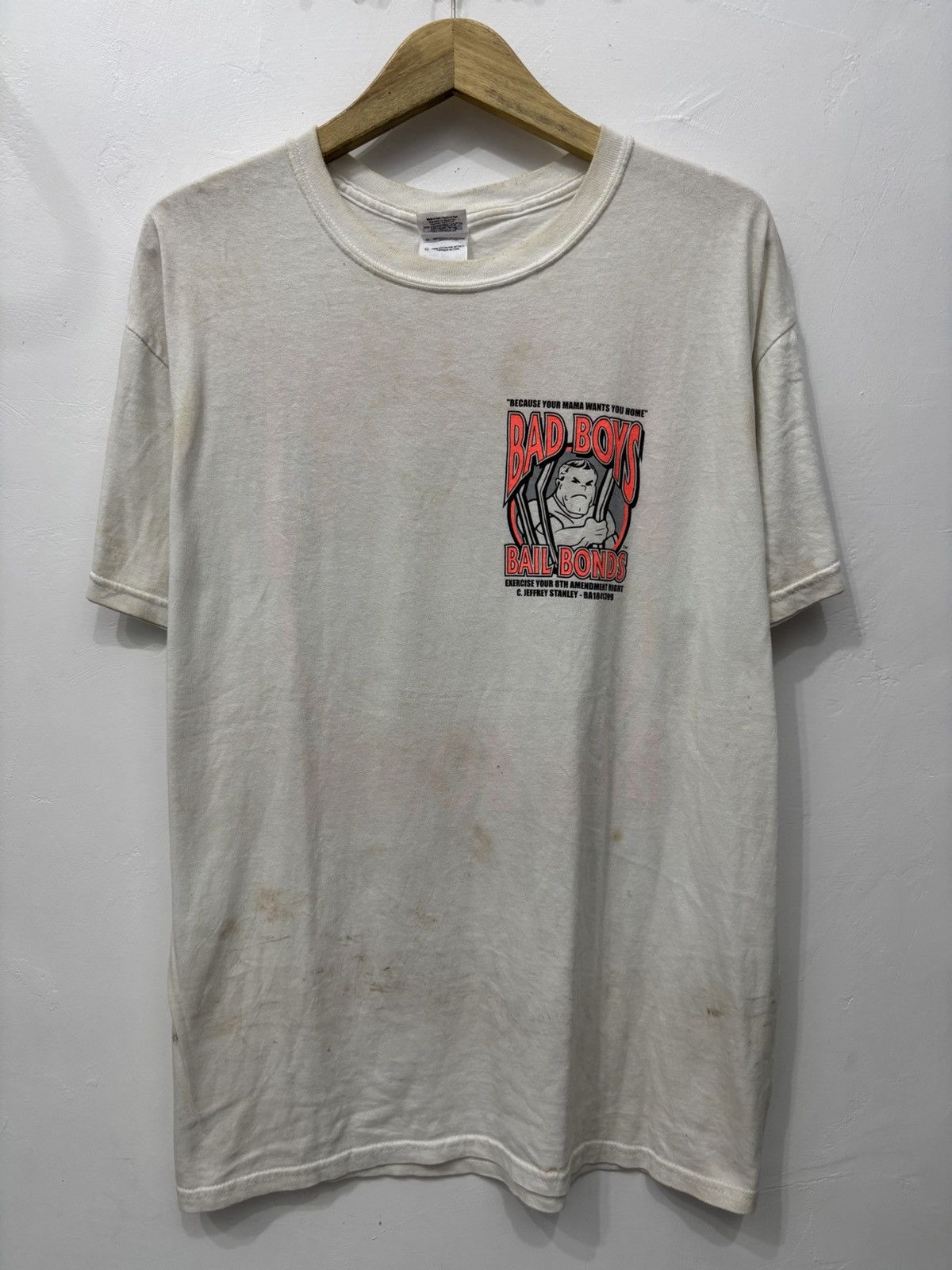 Gildan Vintage Y2K Bad Boy Bail Bonds Art Size US L / EU 52-54 / 3 - 2 Thumbnail