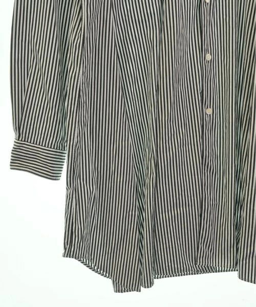 Comme des Garcons Homme Plus Shirt Stripes Cotton Long Sleeve Button Up Navy x White Size US M / EU 48-50 / 2 - 5 Thumbnail