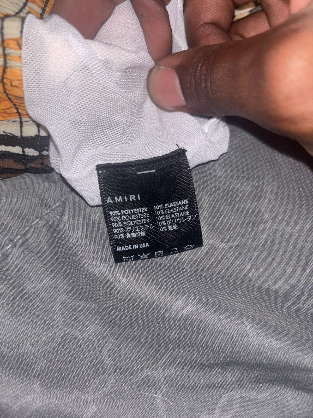 Amiri Amiri Drip Swim trunks Size US 34 / EU 50 - 6 Thumbnail