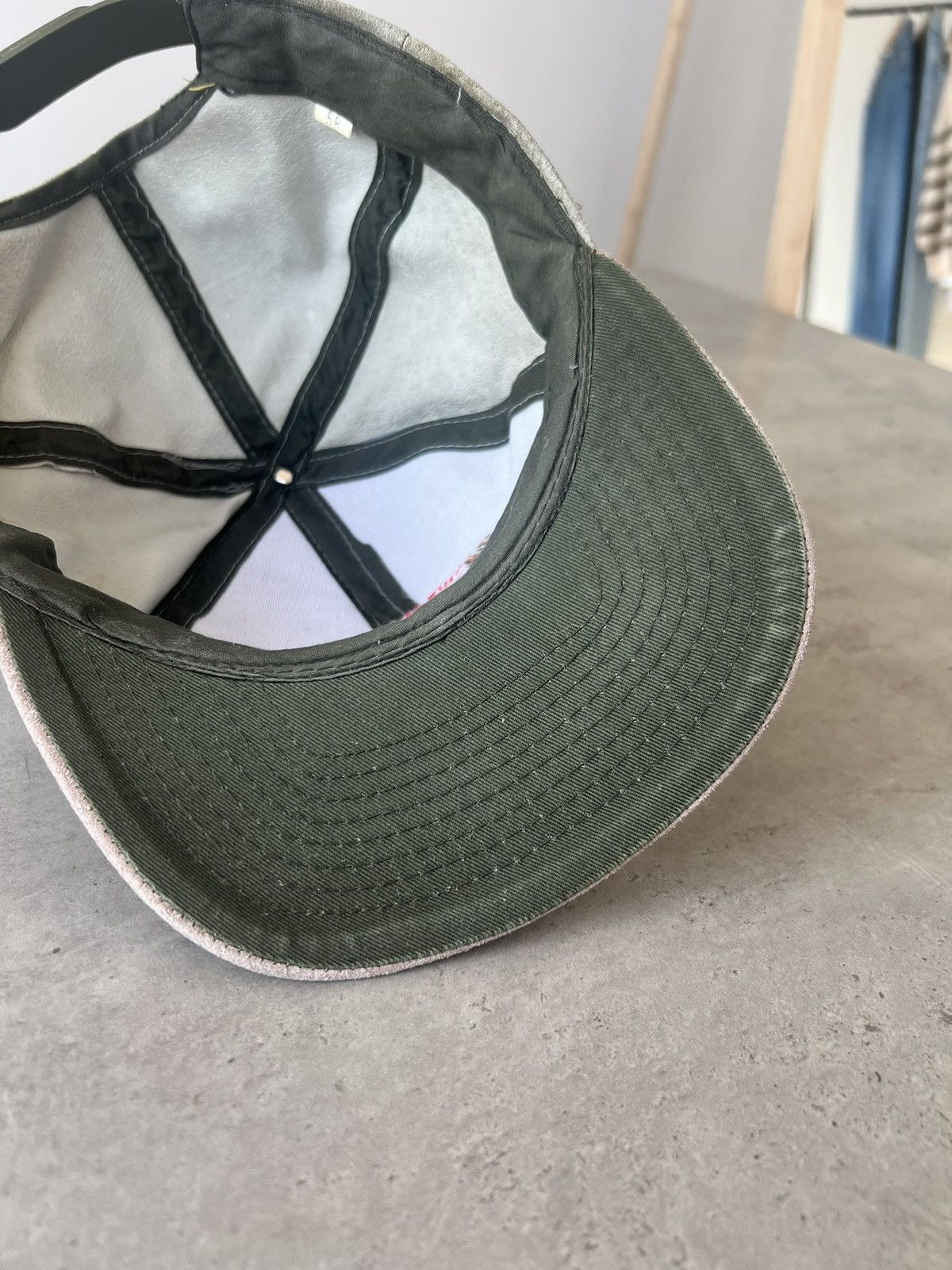 Hard Rock Cafe Vintage Hat Cap Leather Hard Rock Cafe Size ONE SIZE - 10 Thumbnail