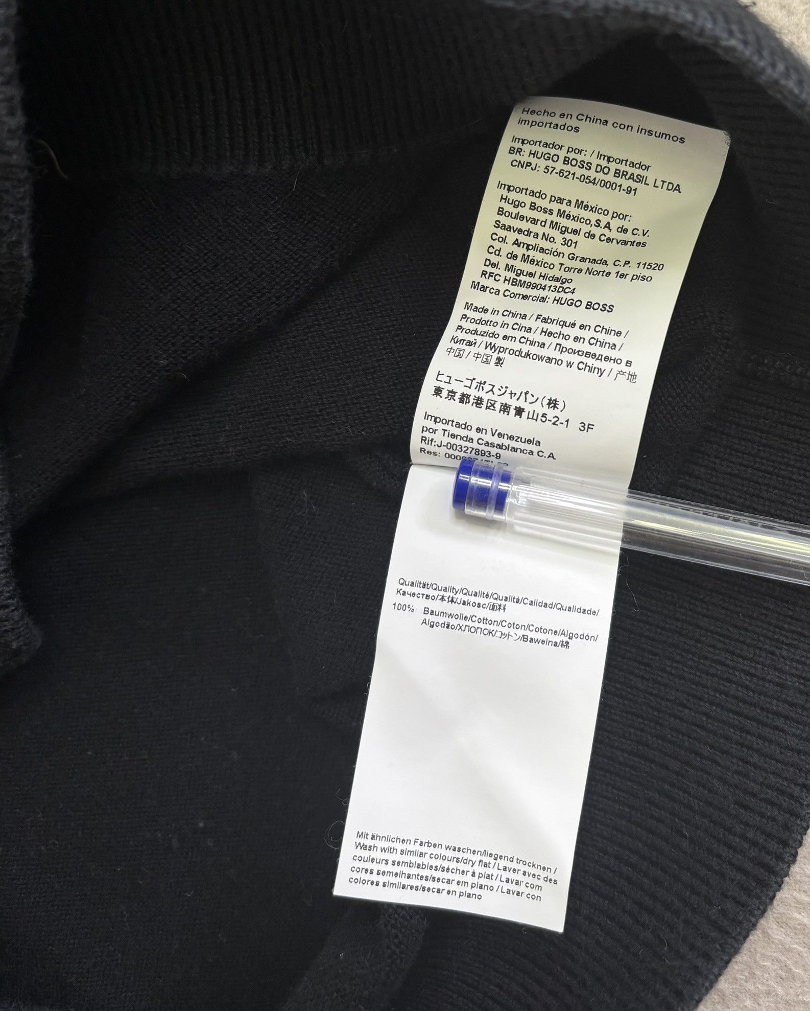 Hugo Boss Hugo Boss sweater black small logo medium Size US M / EU 48-50 / 2 - 14 Thumbnail