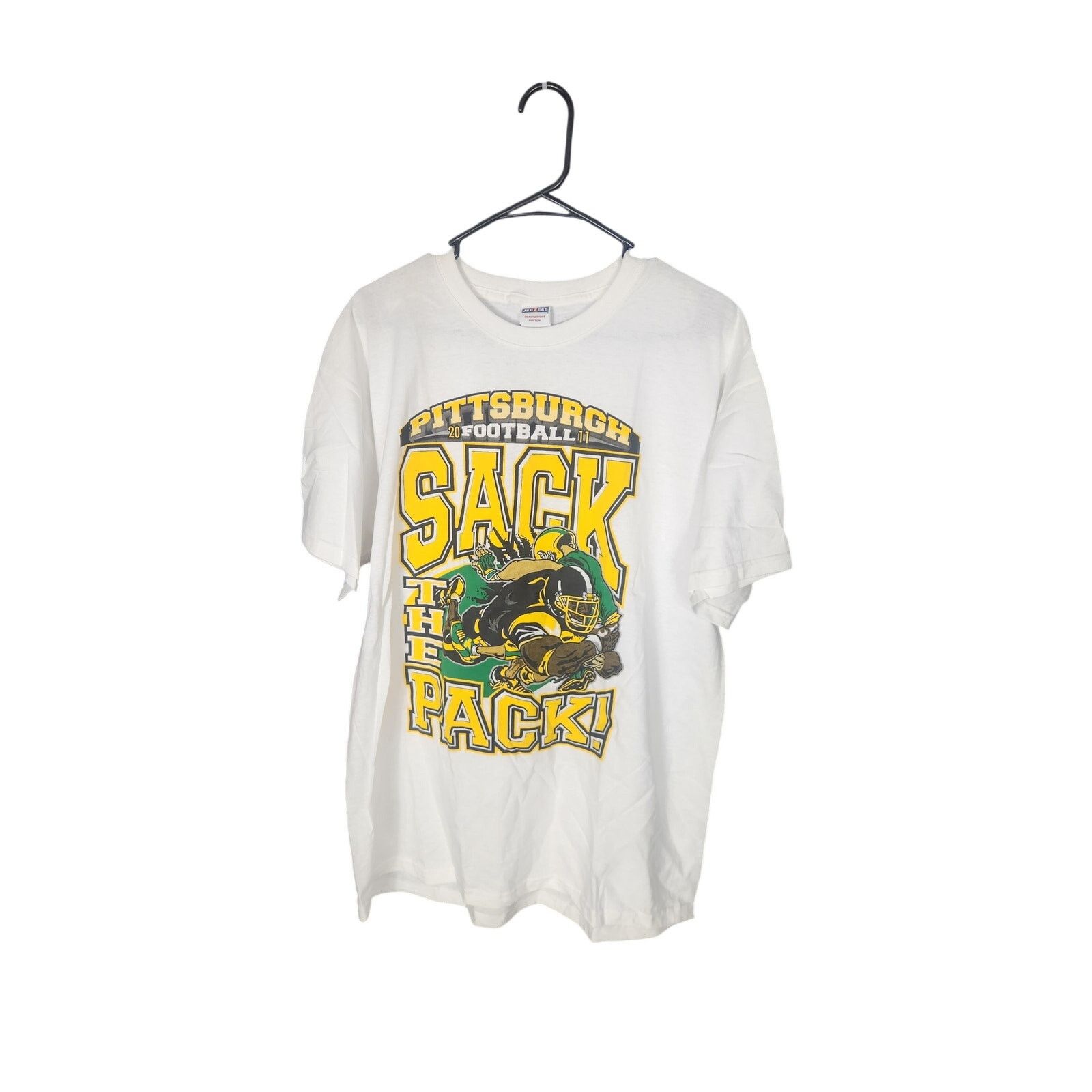 Jerzees 2011 Pittsburgh Steelers T Men's XL NWOT Size US XL / EU 56 / 4 - 1 Thumbnail