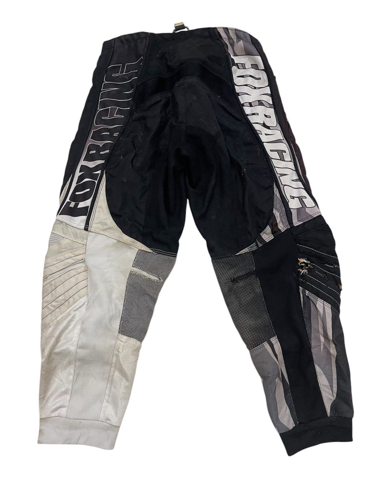 Fox Racing × Vintage VINTAGE FOX RACING COLLECTION BLACK WHITE SCRAMBLER Size US 32 / EU 48 - 2 Thumbnail