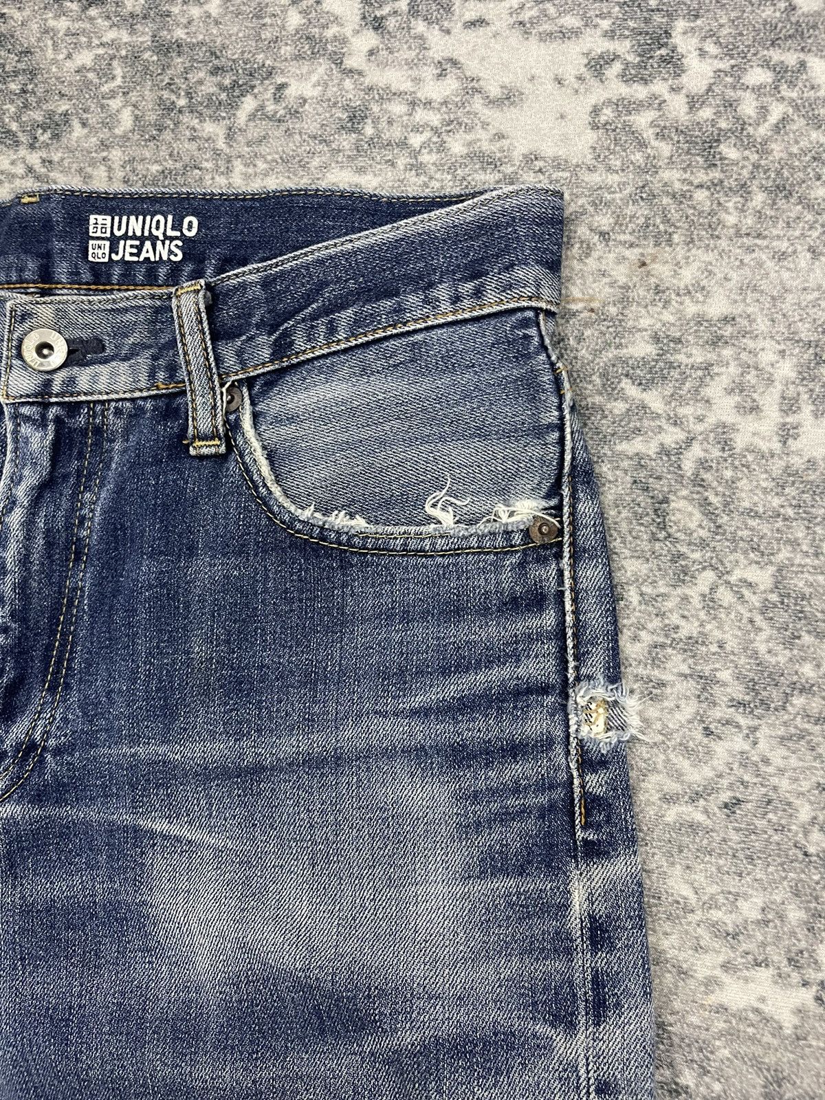 Uniqlo Uniqlo Regular Fit Selvedge Denim Size US 32 / EU 48 - 5 Thumbnail